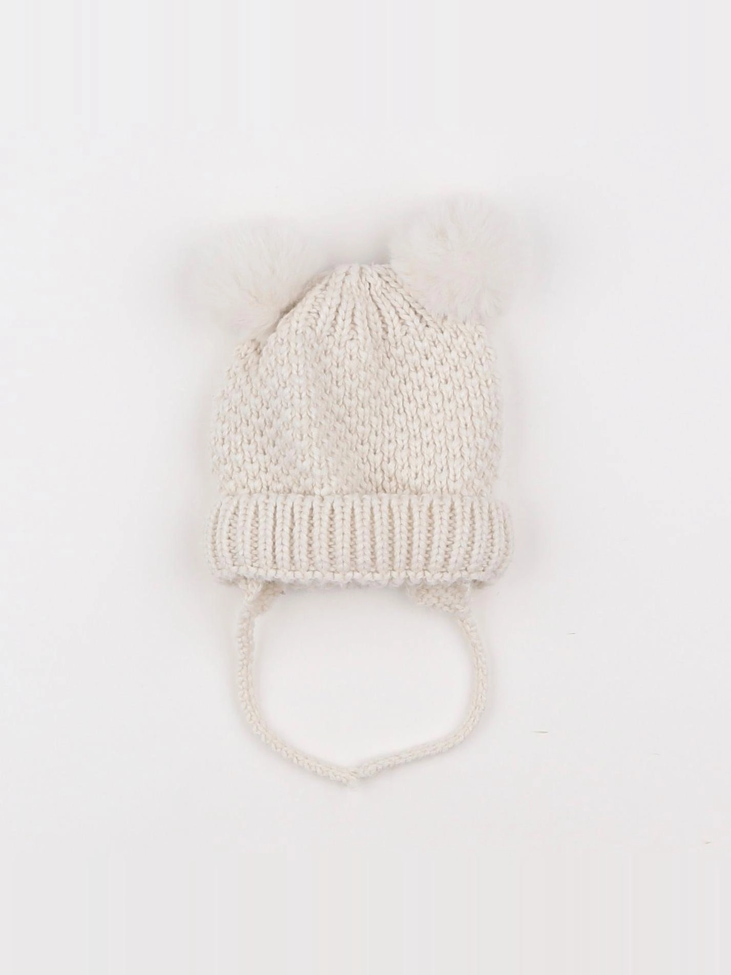 Zara - bonnet beige - 18 mois
