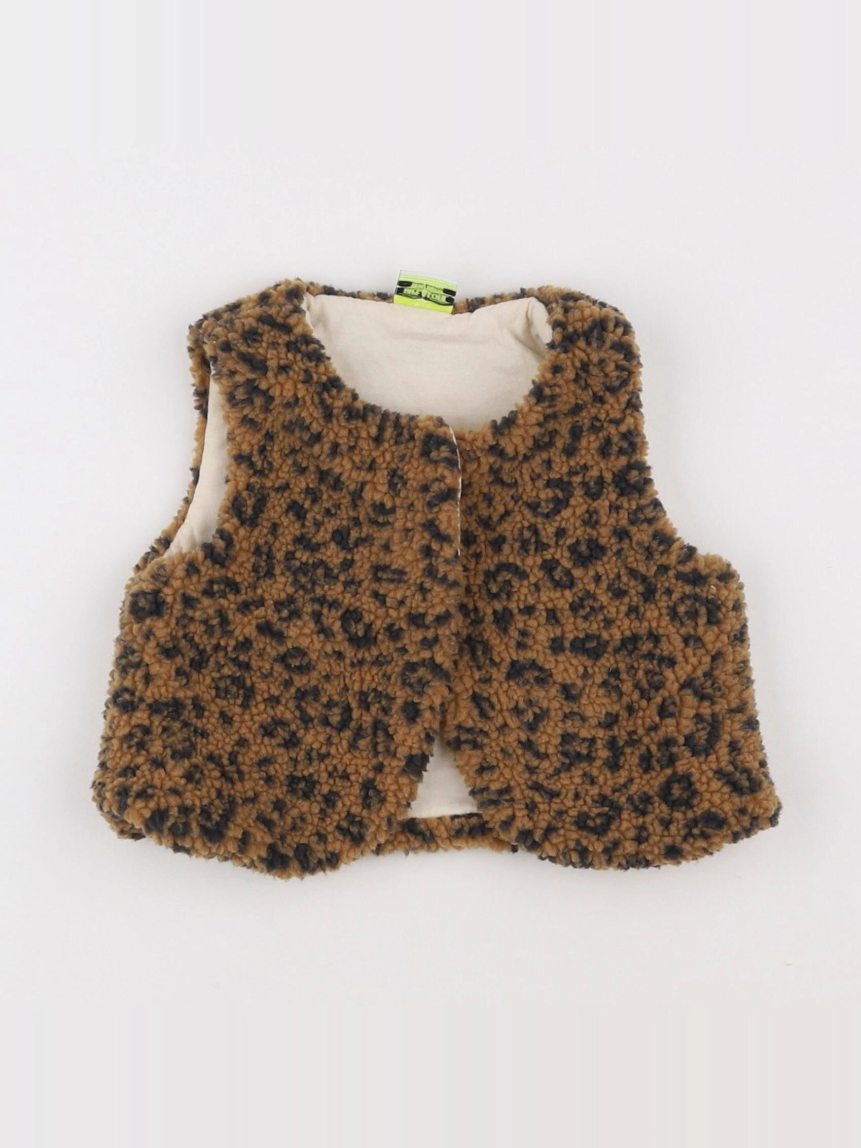 Tape à l'oeil - gilet marron - 18 mois