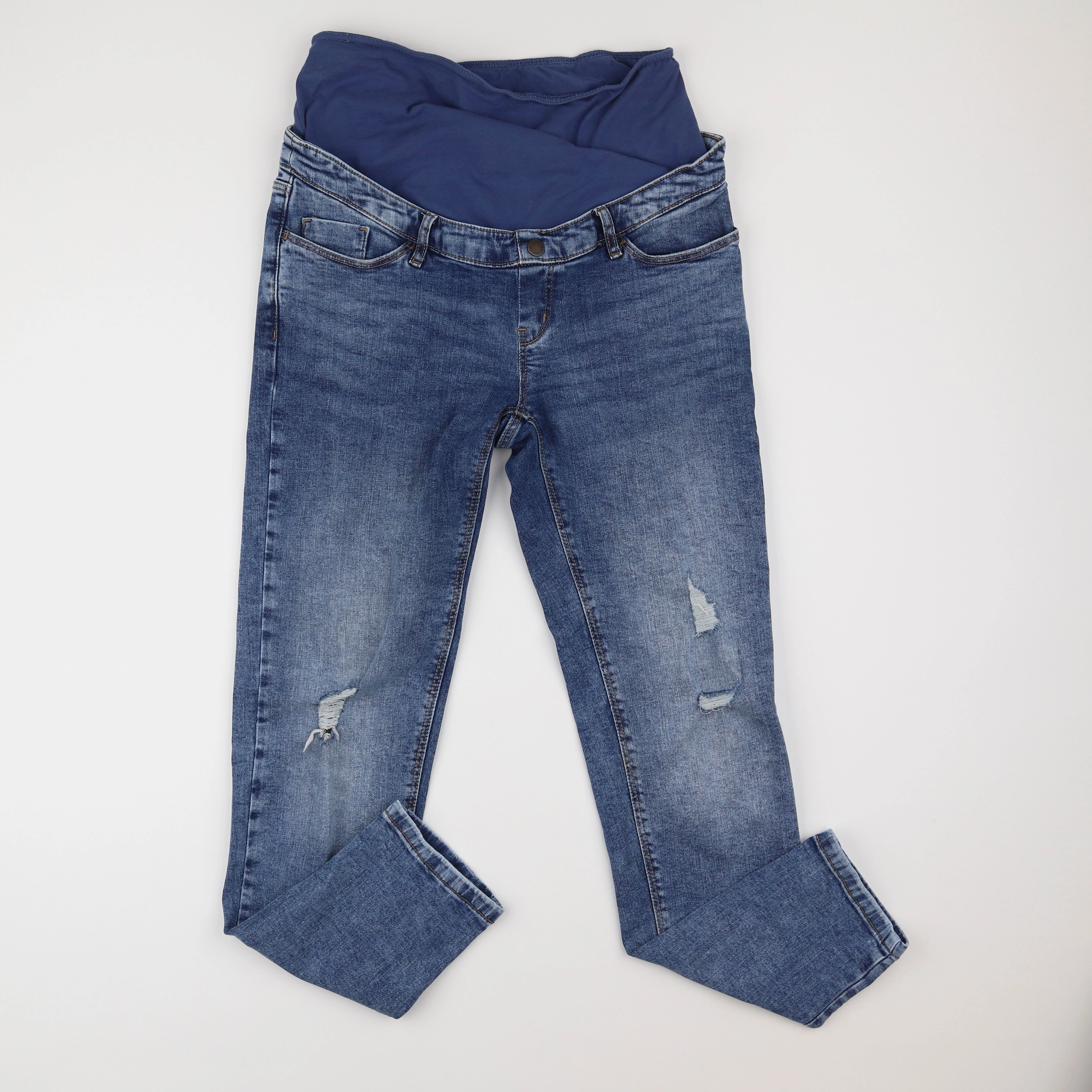 Kiabi - jean grossesse bleu - 38