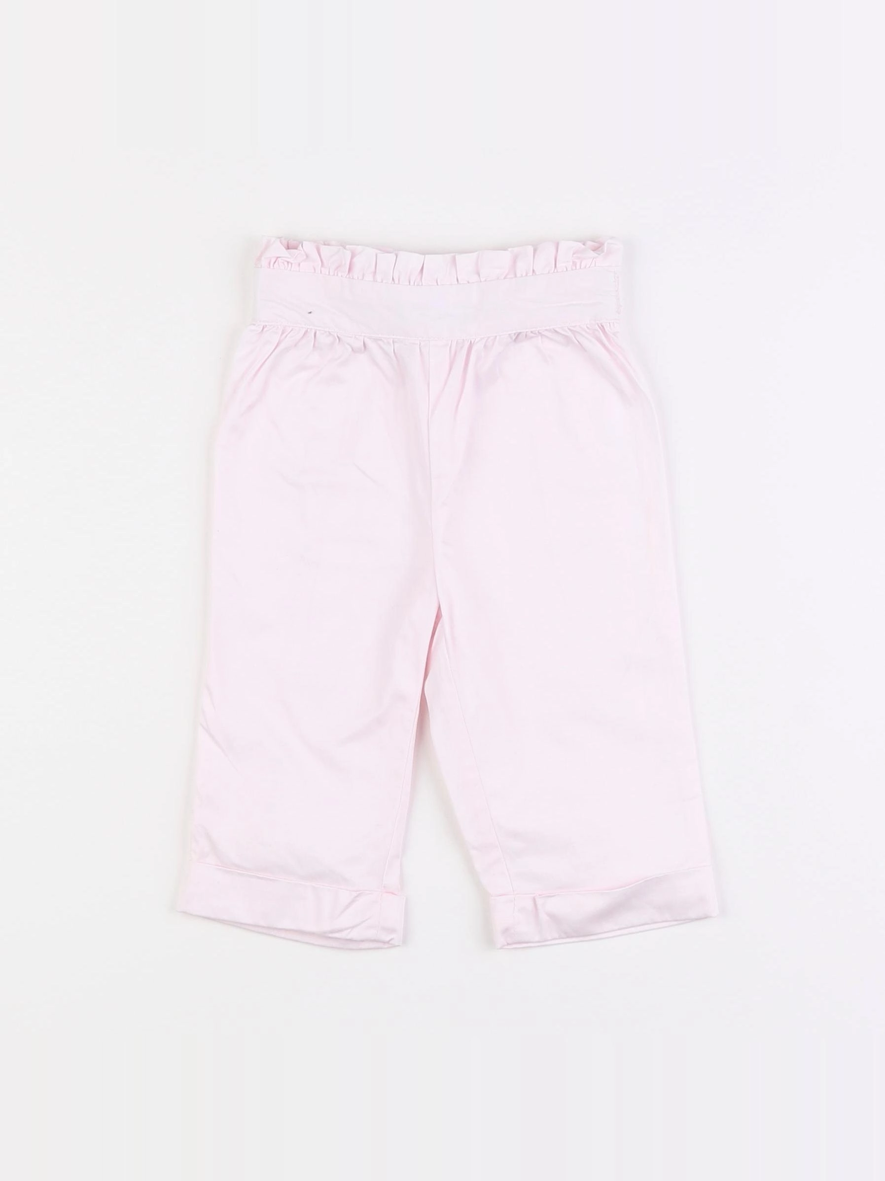 Jacadi - pantalon rose - 12 mois