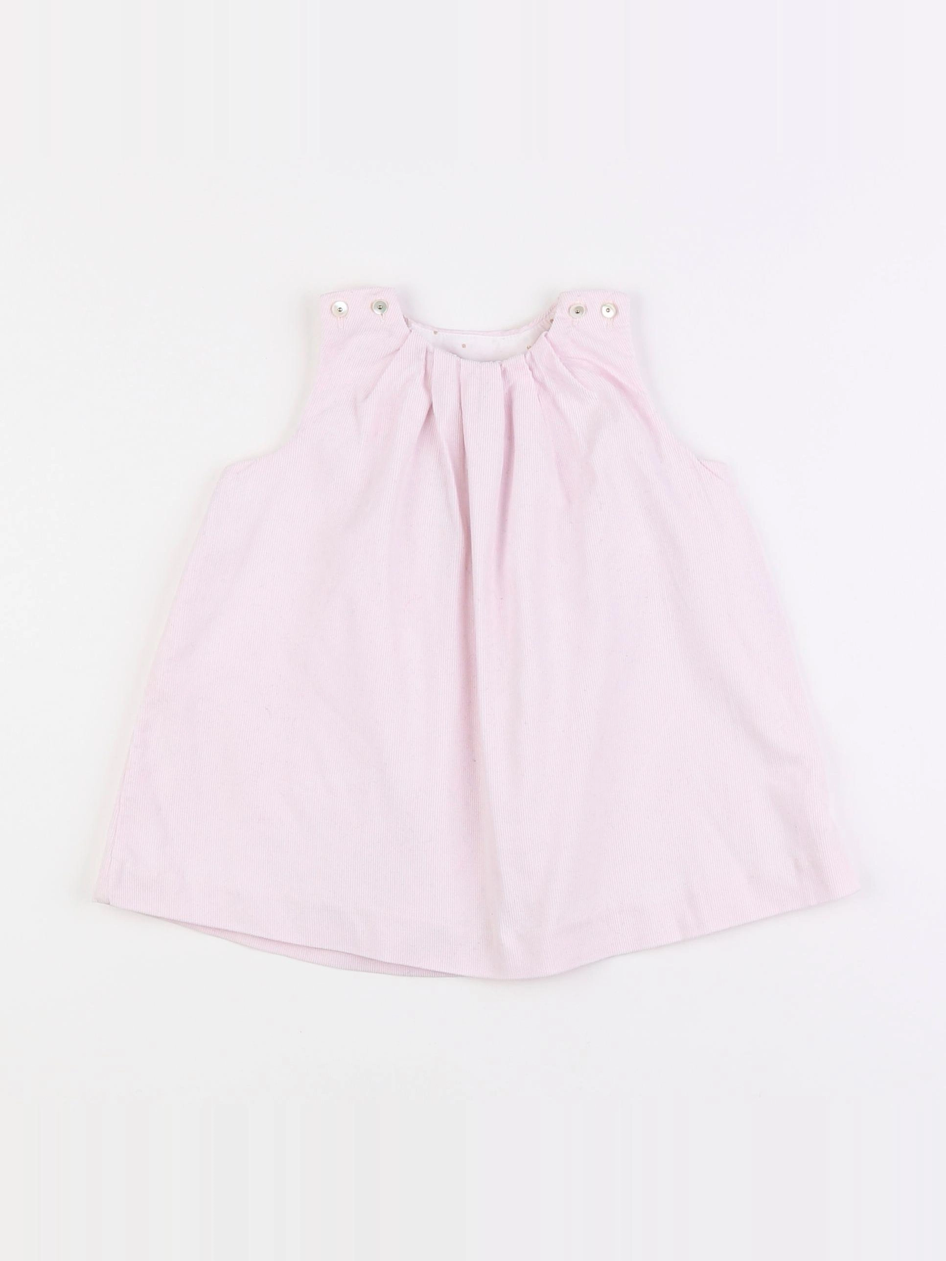 Jacadi - robe rose - 6 mois