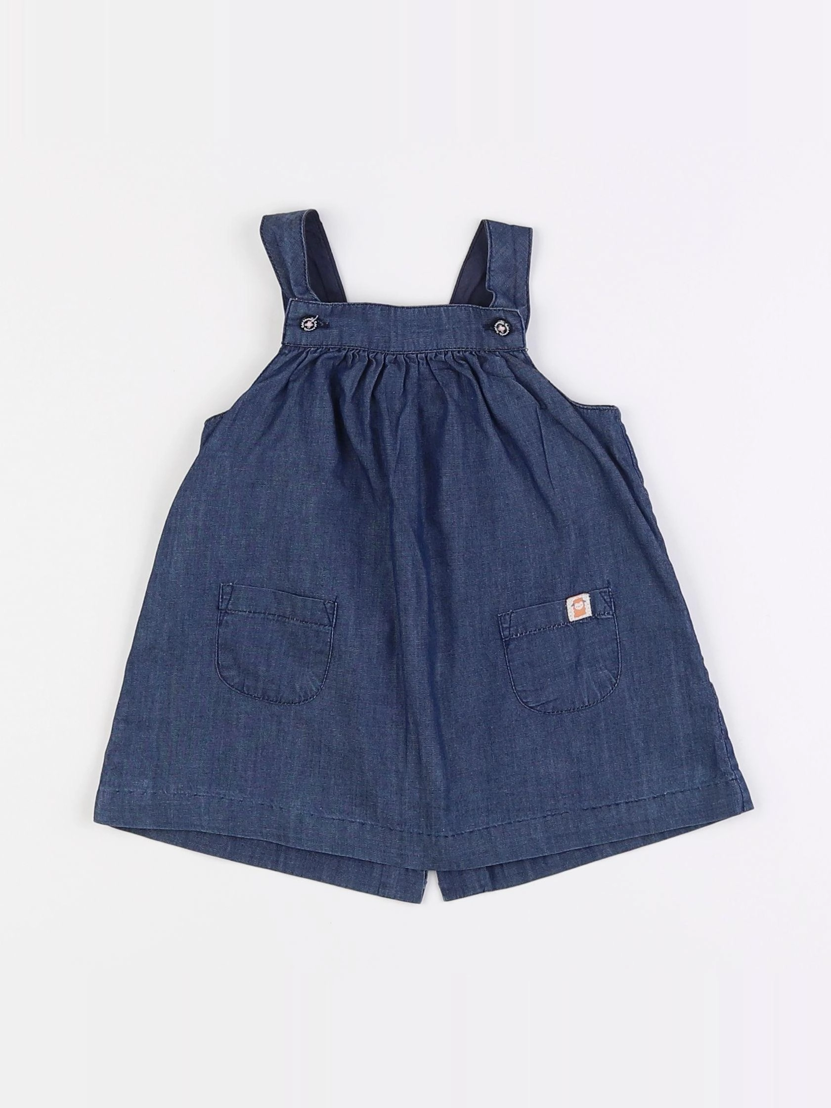 Cadet Rousselle - robe bleu - 6 mois