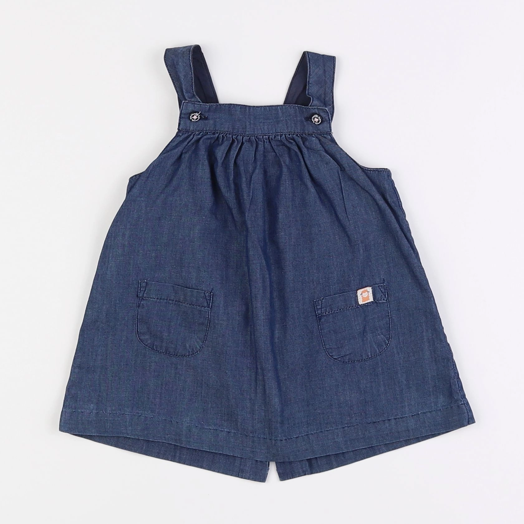 Cadet Rousselle - robe bleu - 6 mois