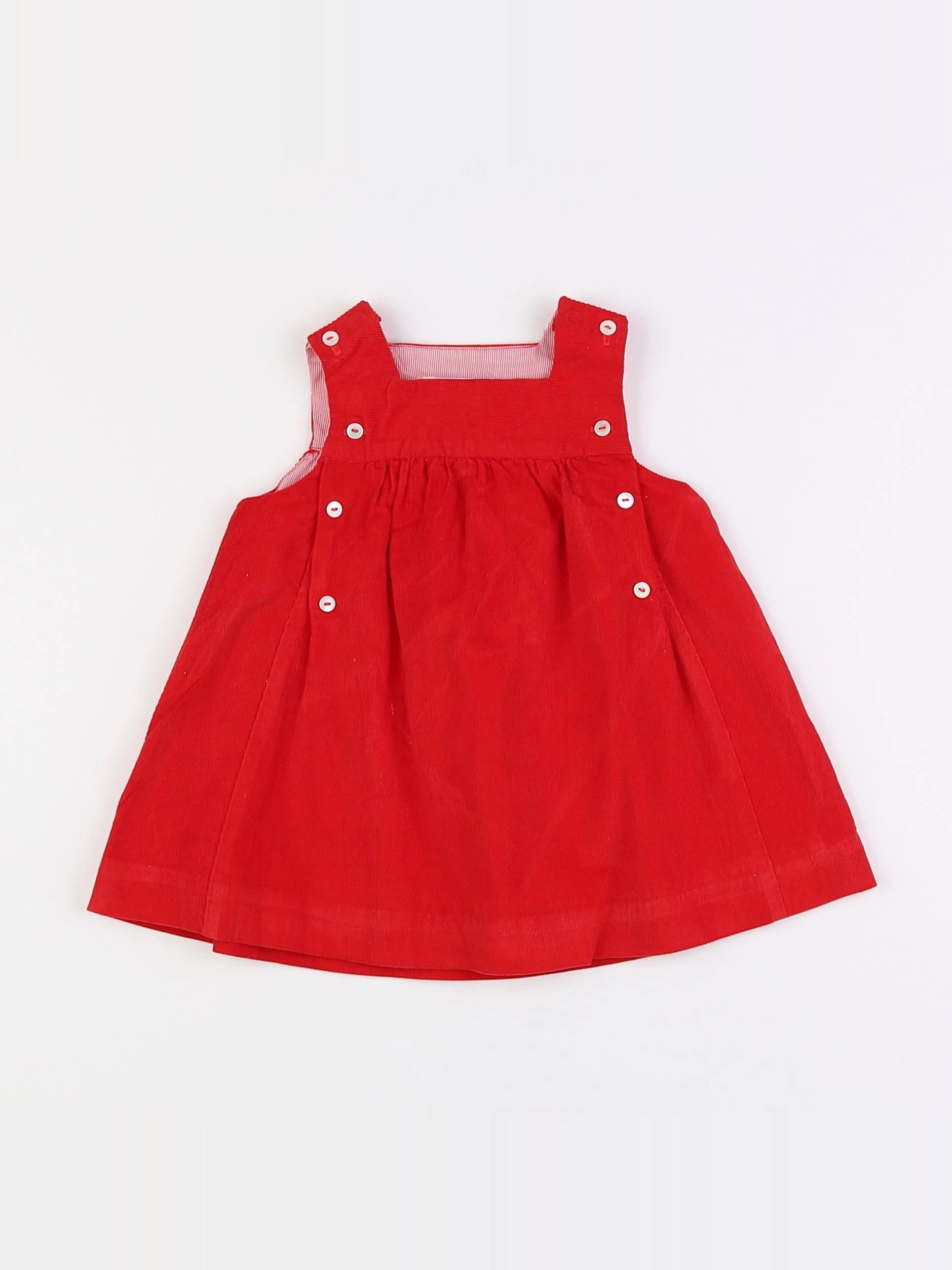 Zara - robe rouge - 6 mois