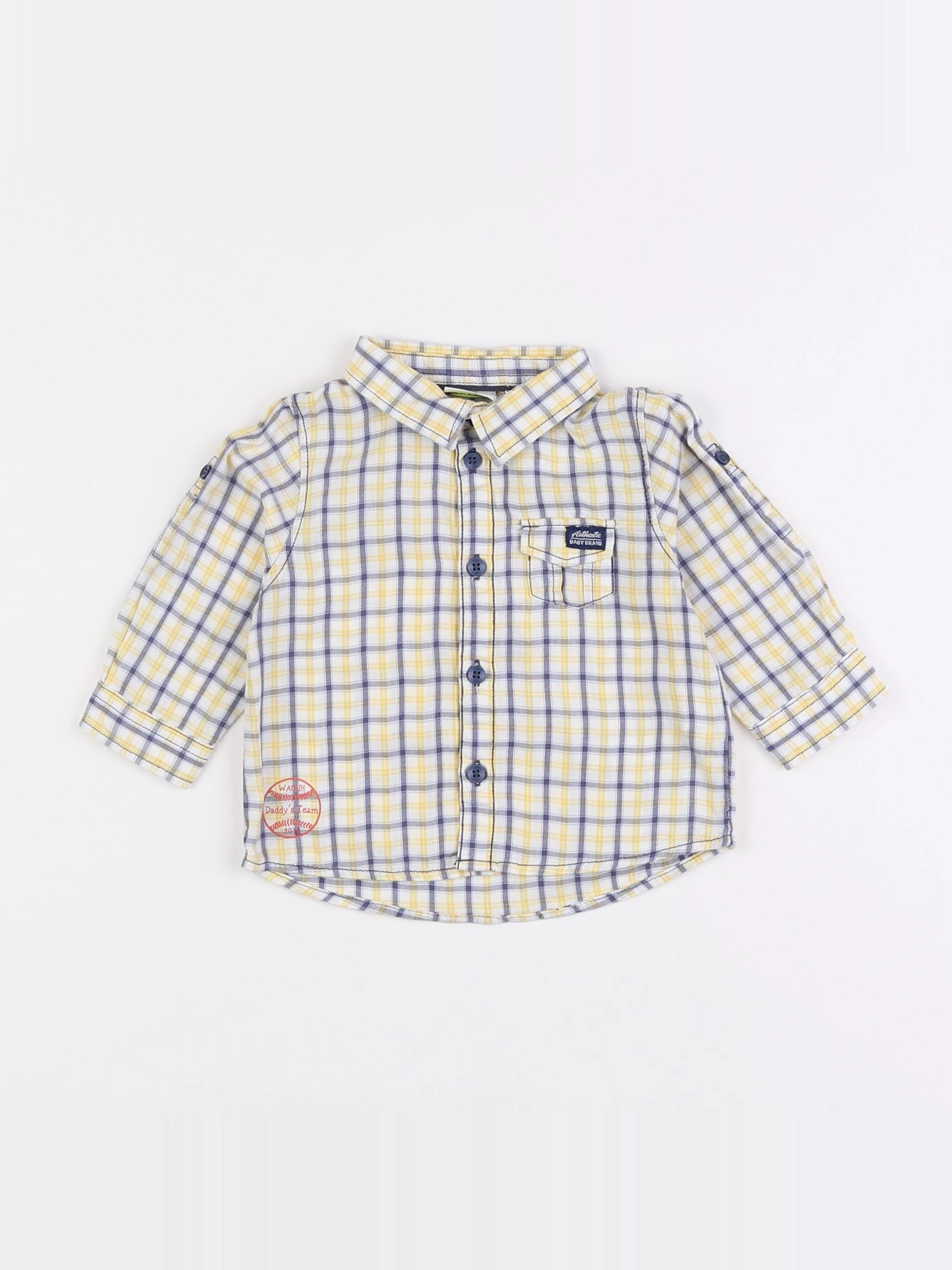 Tape à l'oeil - chemise multicolore - 6 mois
