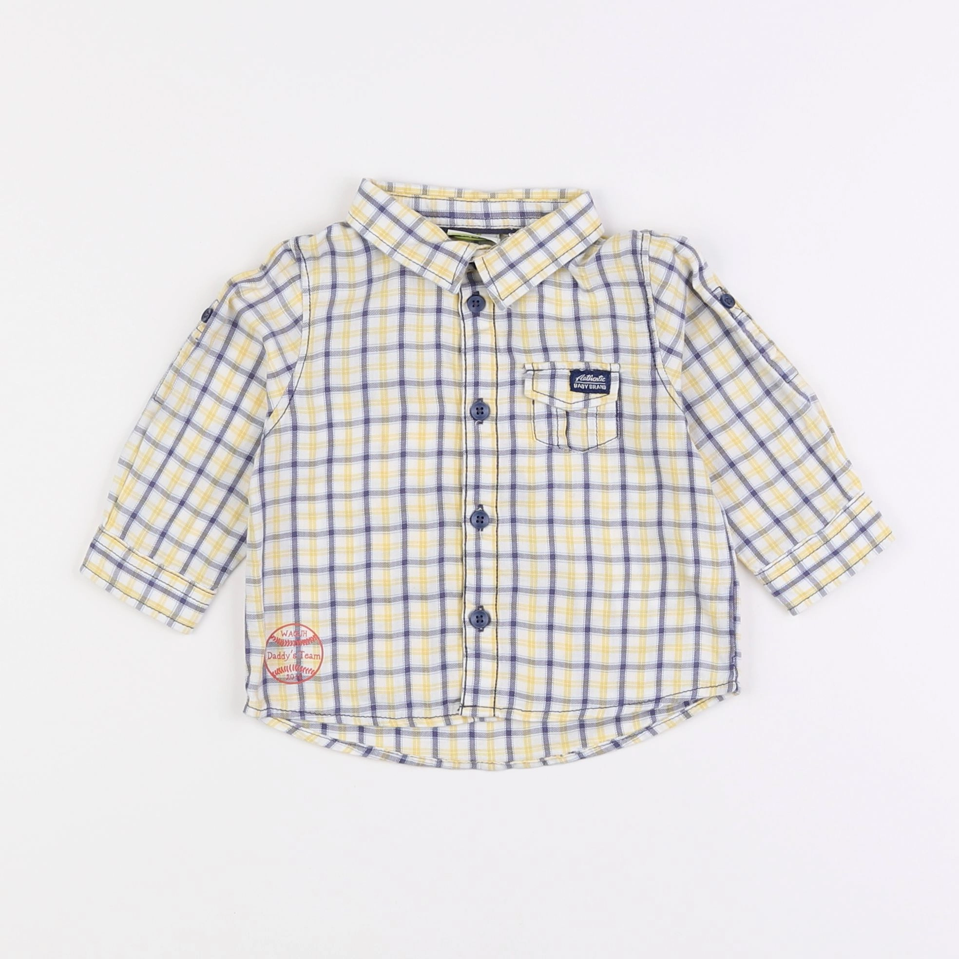 Tape à l'oeil - chemise multicolore - 6 mois