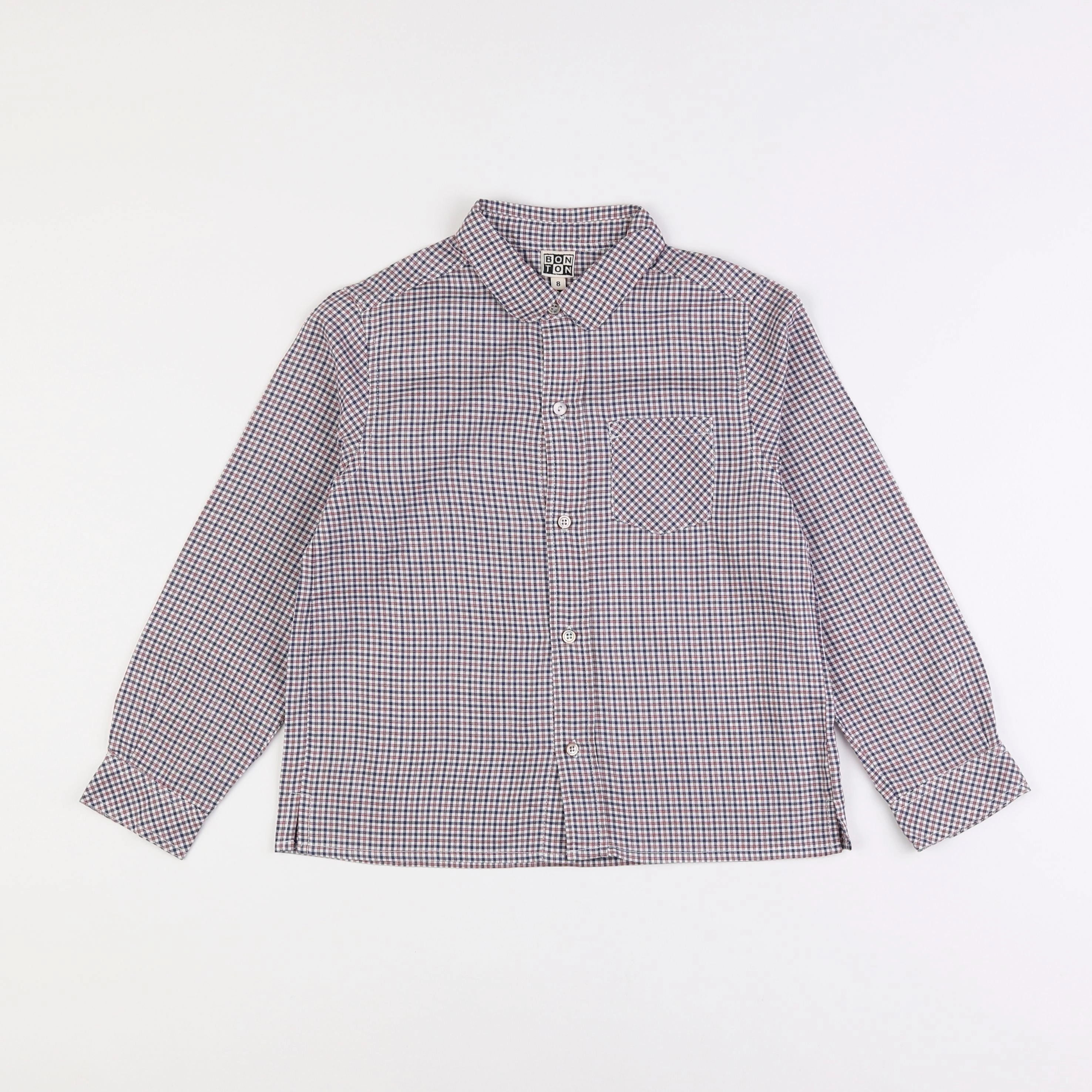Bonton - chemise multicolore - 8 ans
