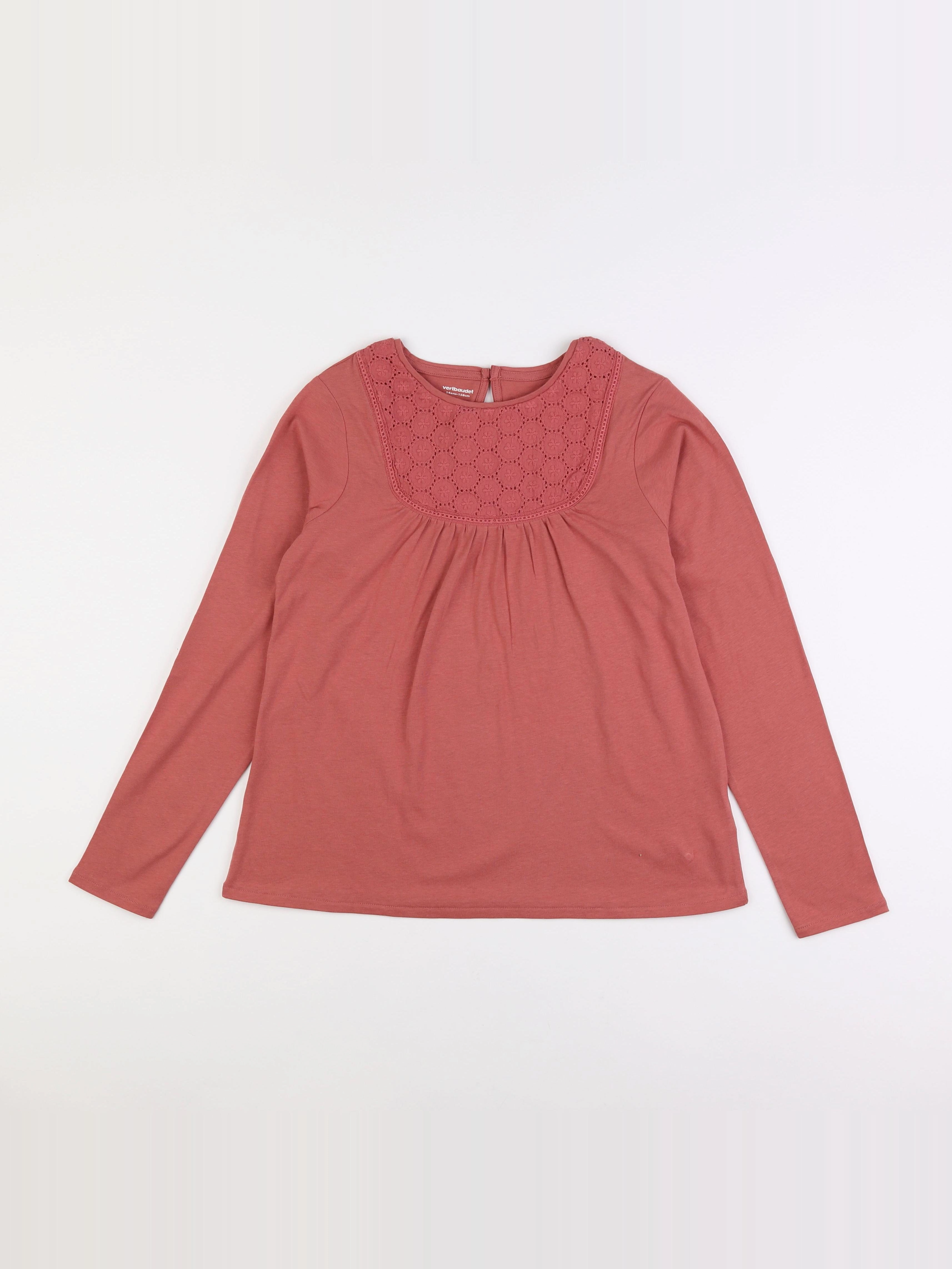 Vertbaudet - tee-shirt rose - 14 ans