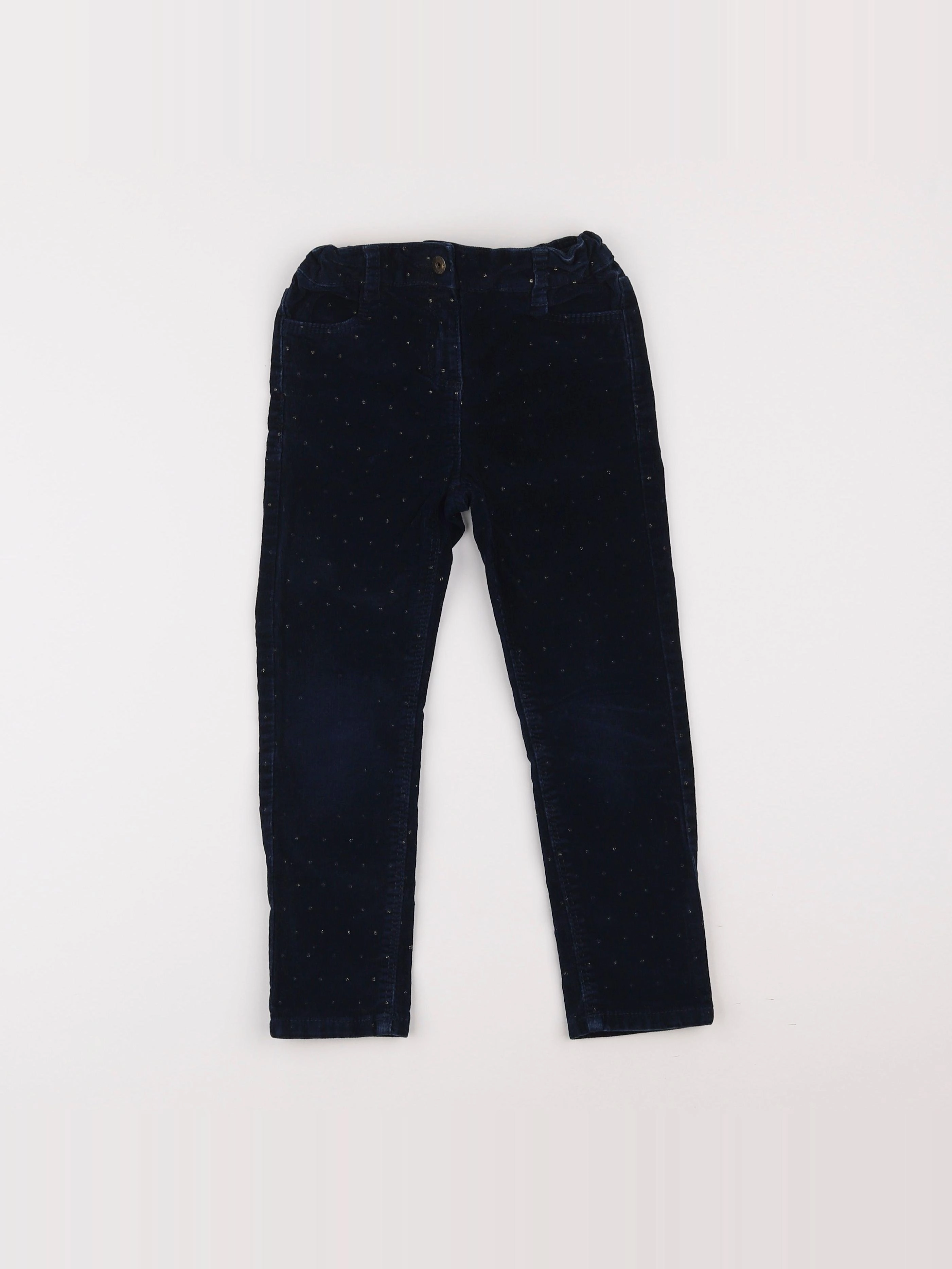 Vertbaudet - pantalon bleu - 5 ans