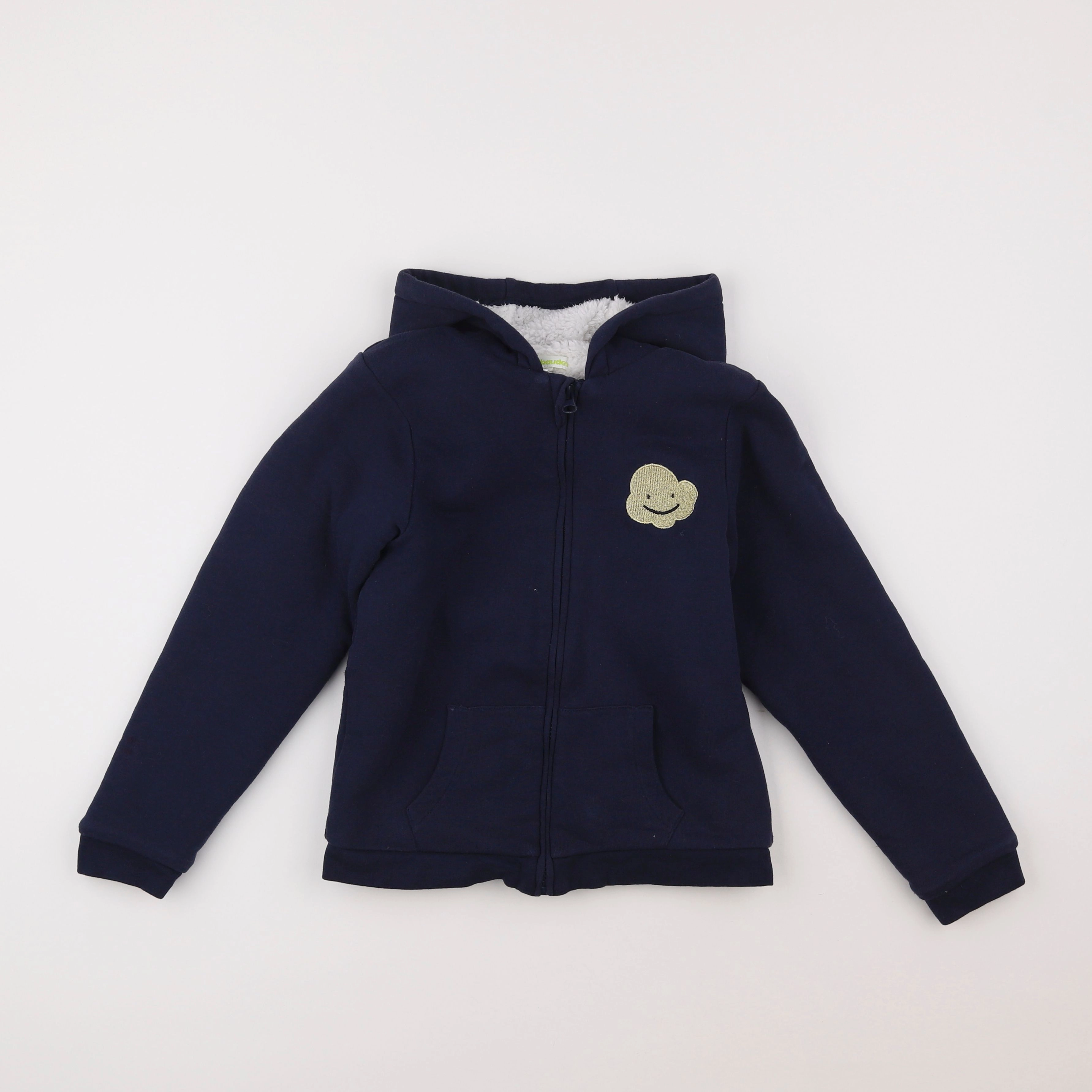 Vertbaudet - sweat bleu - 10 ans