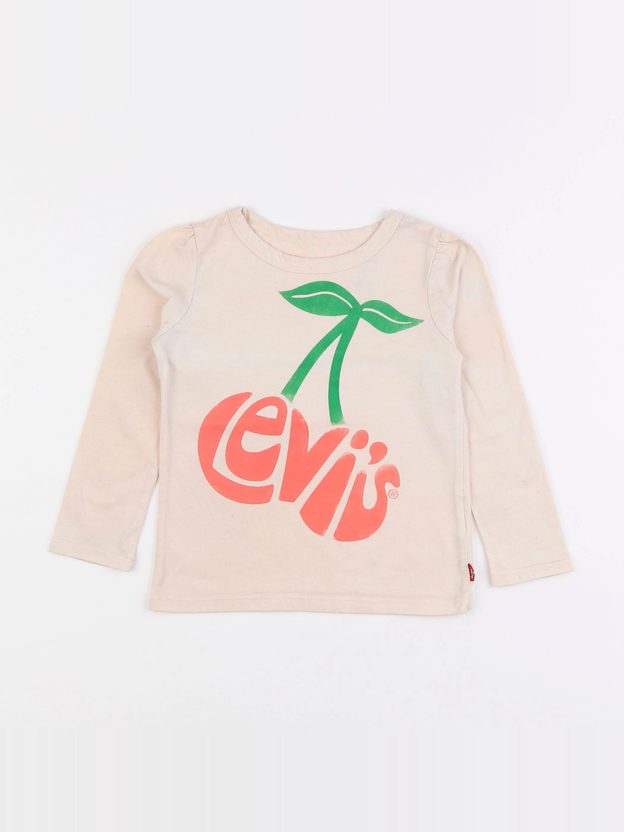 Levi's - tee-shirt beige - 3 ans