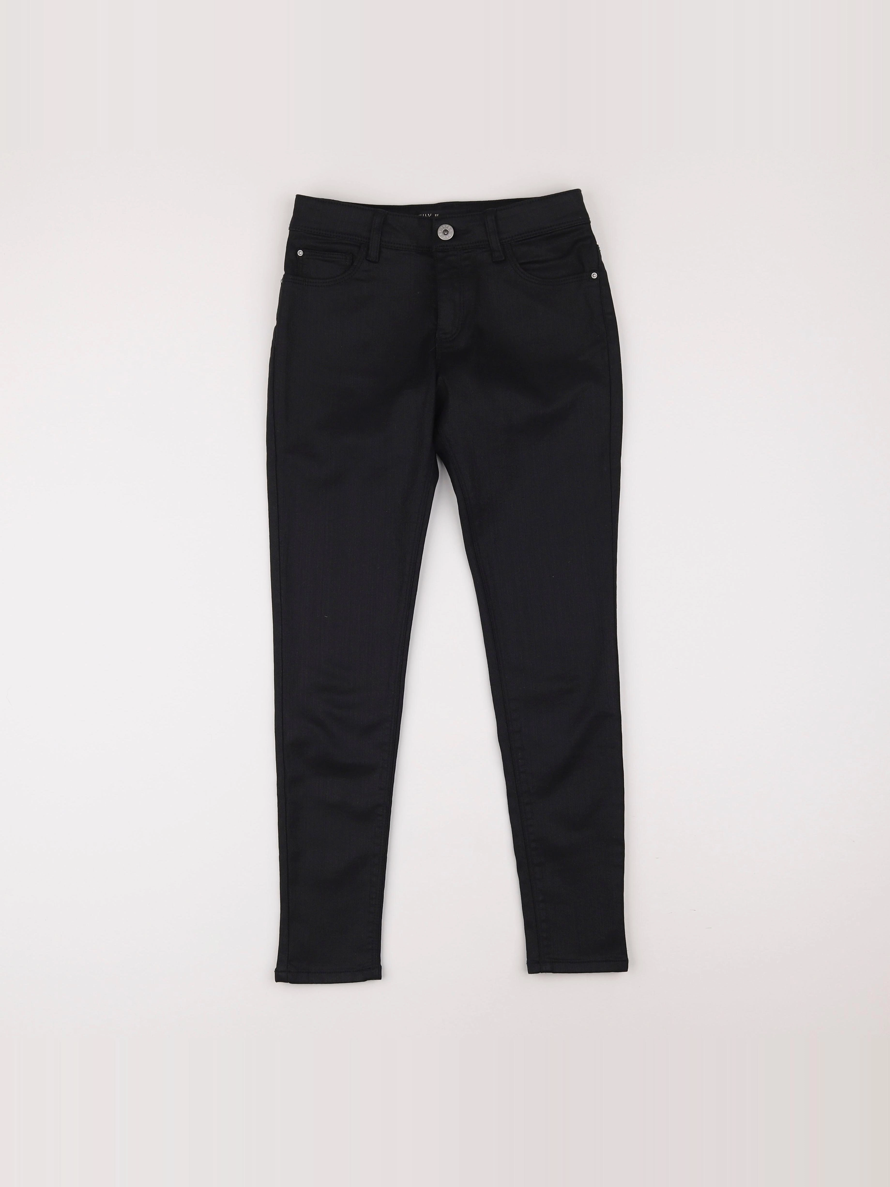IKKS - pantalon noir, argent - 12 ans