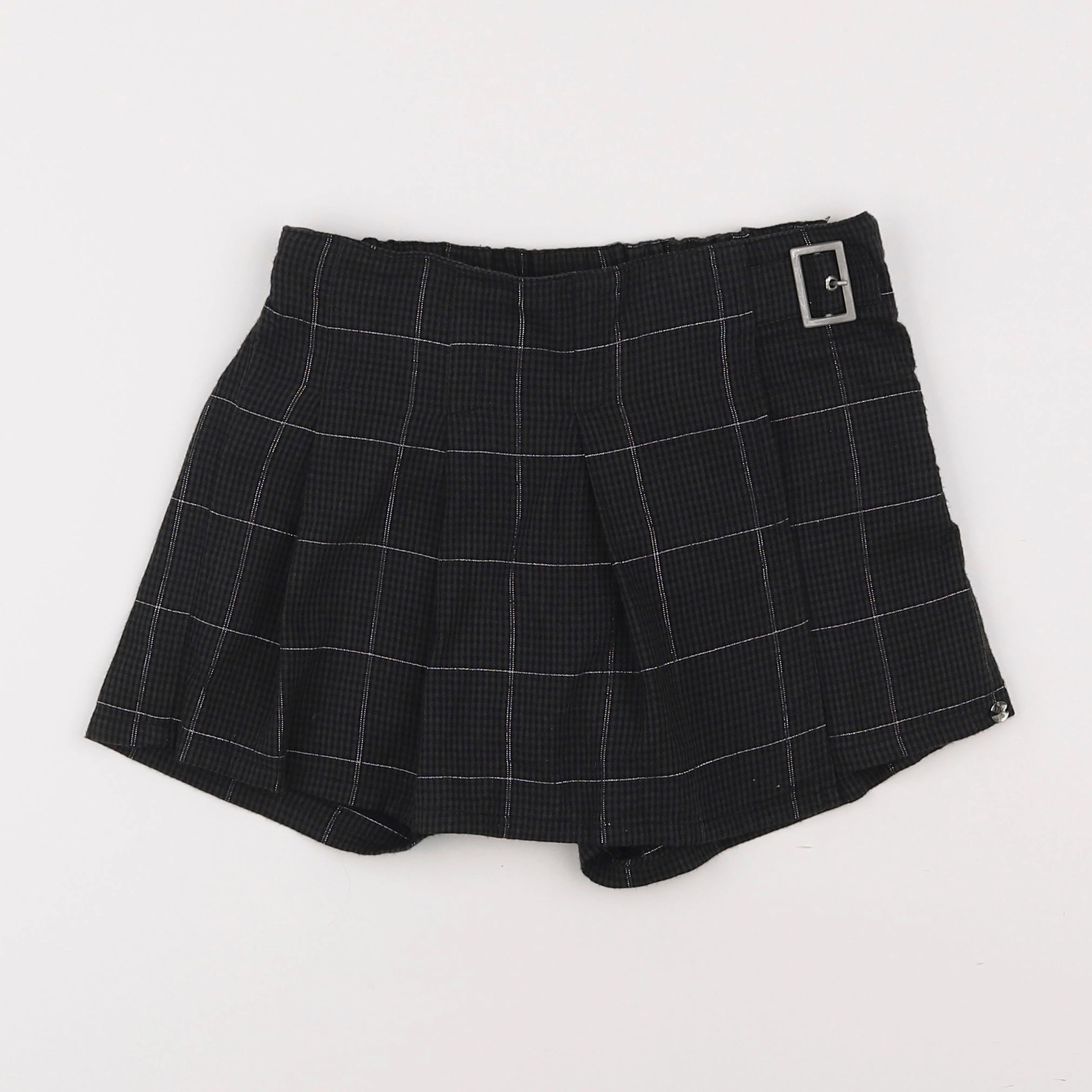IKKS - jupe short gris - 8 ans