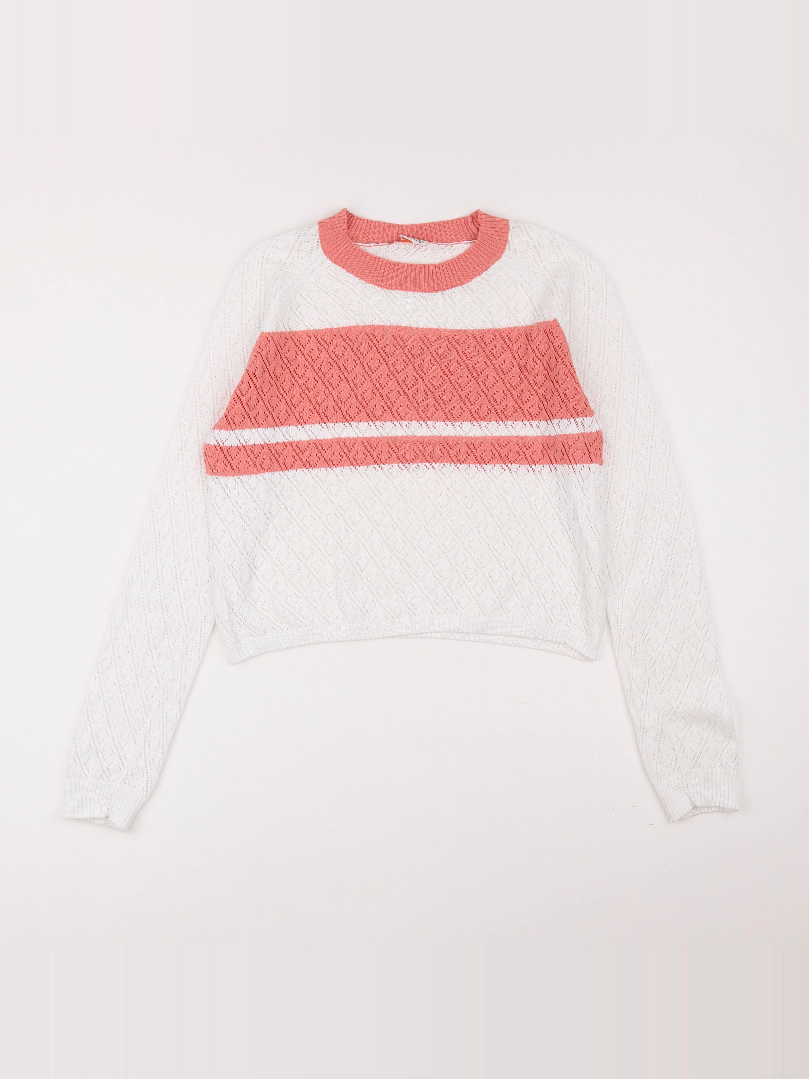 Tape à l'oeil - pull blanc - 10 ans