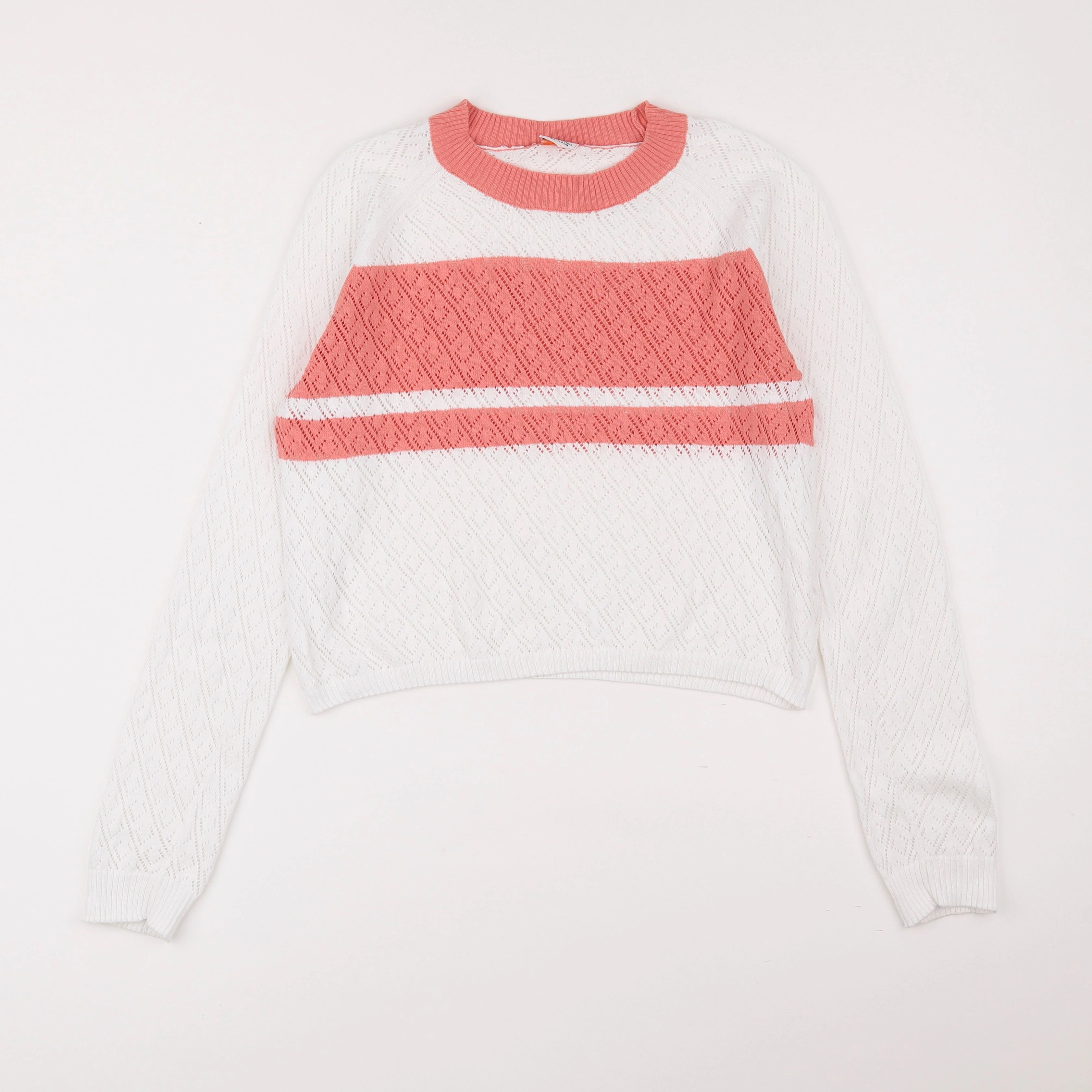 Tape à l'oeil - pull blanc - 10 ans