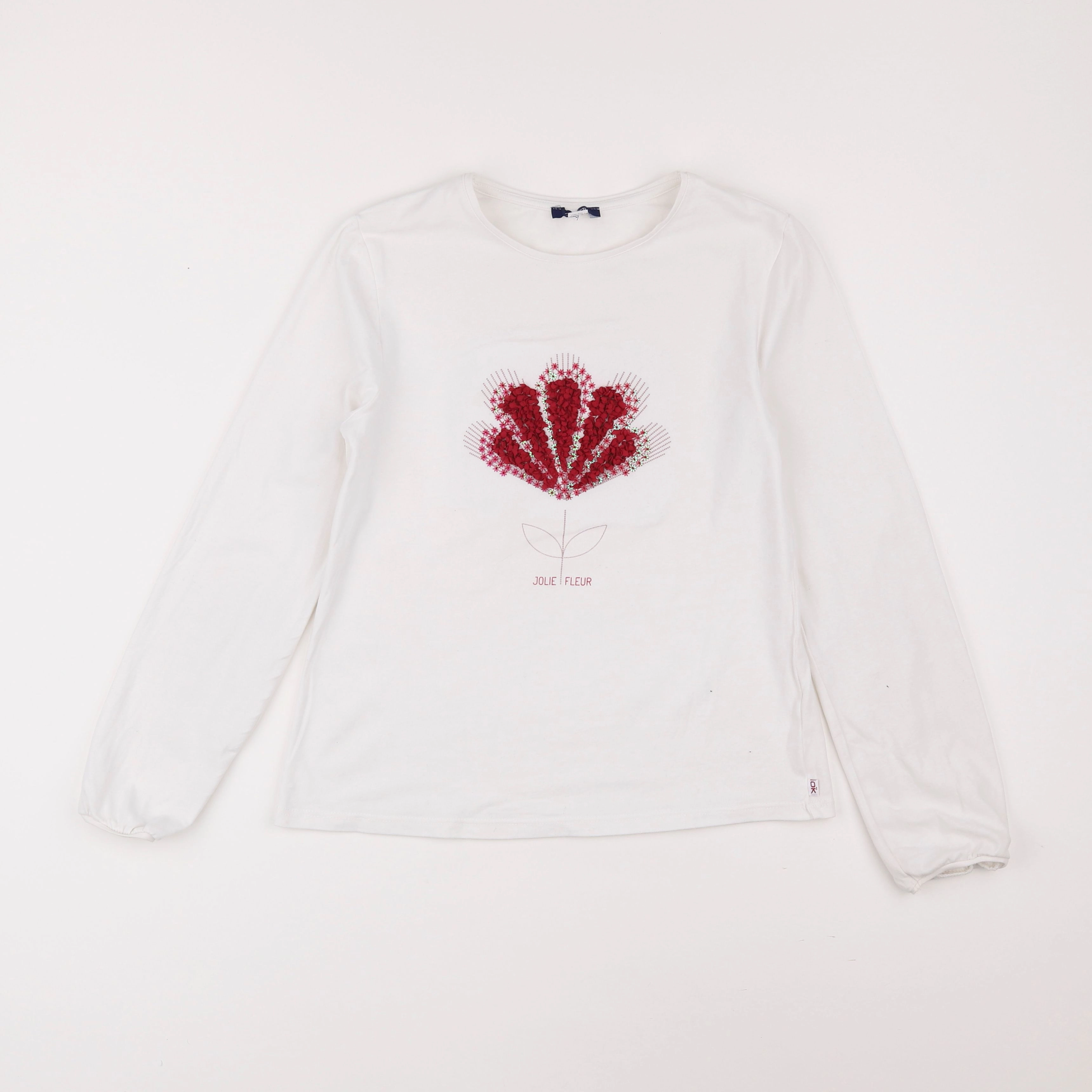 Okaidi - tee-shirt blanc - 12 ans