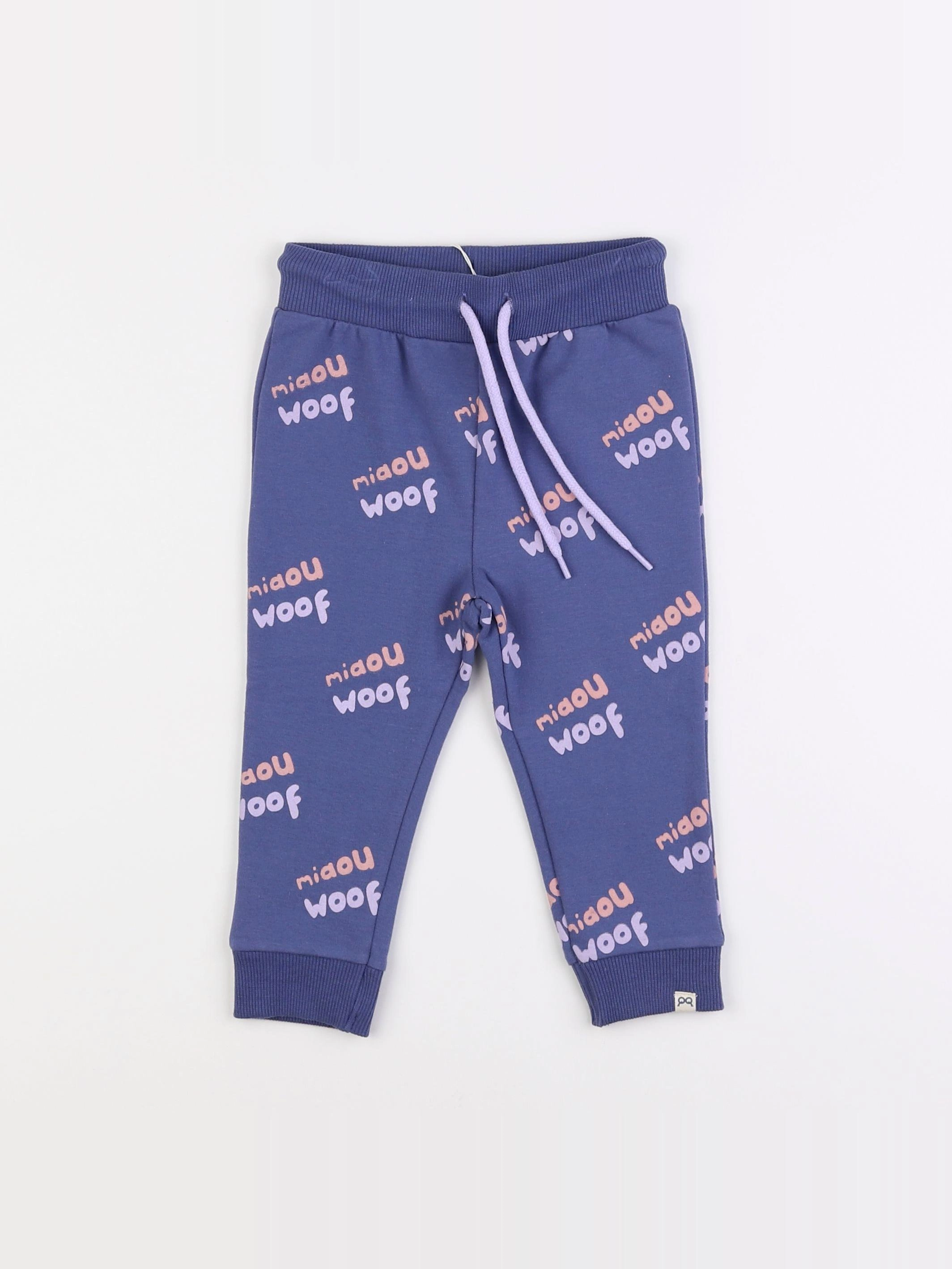 Maison Tadaboum - jogging bleu - 18 mois