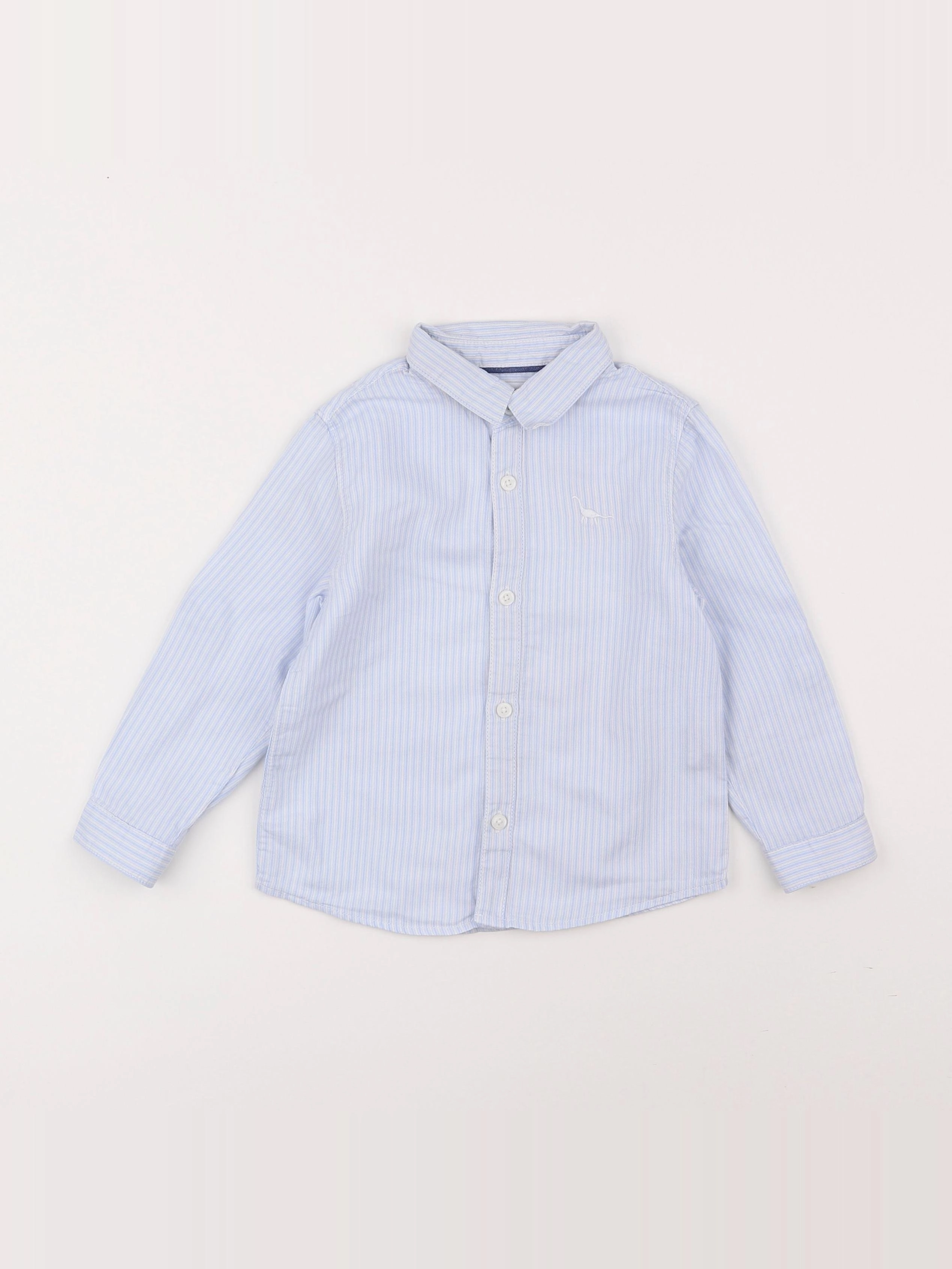 Zara - chemise bleu - 2/3 ans