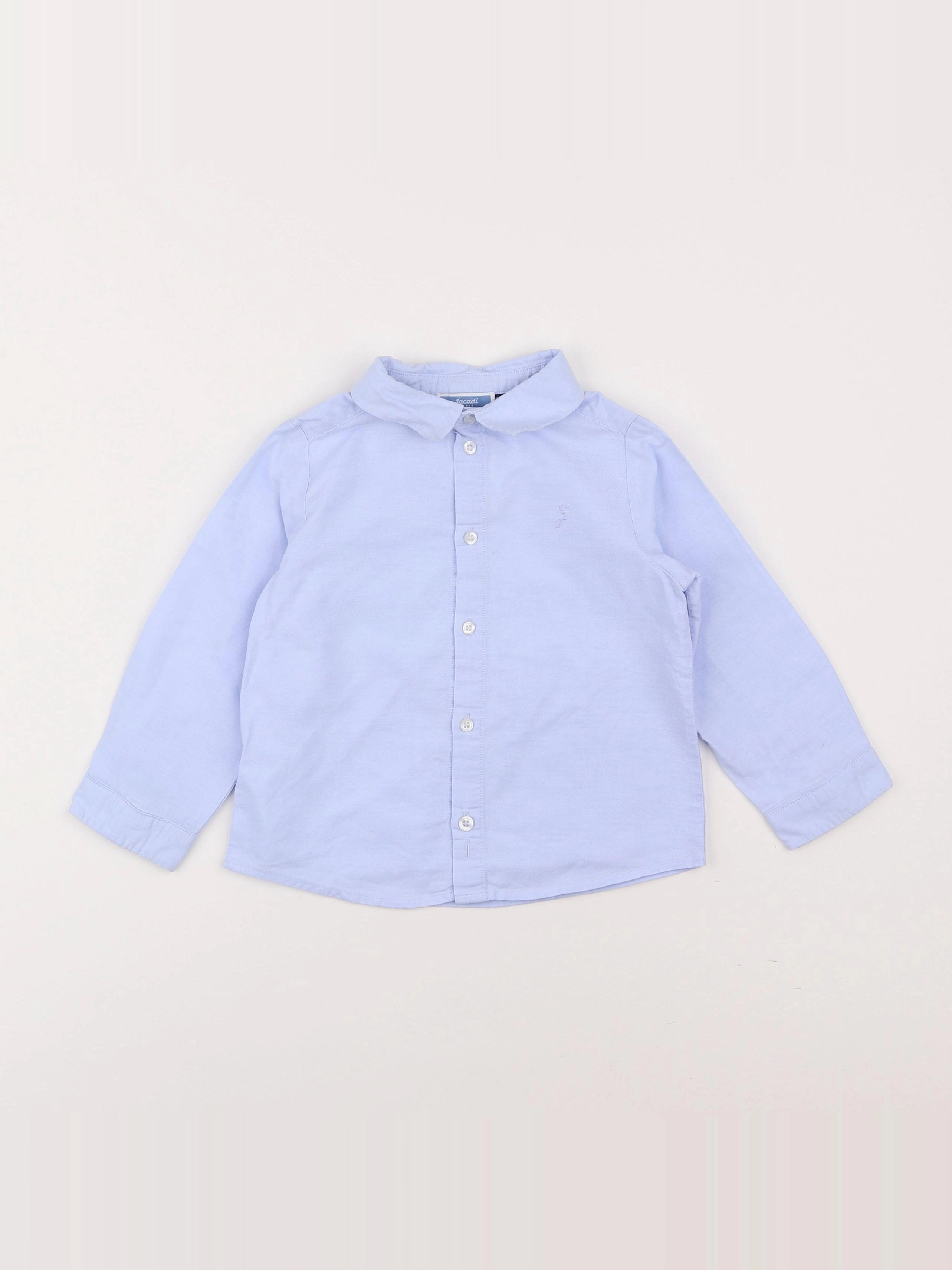 Jacadi - chemise bleu - 2 ans