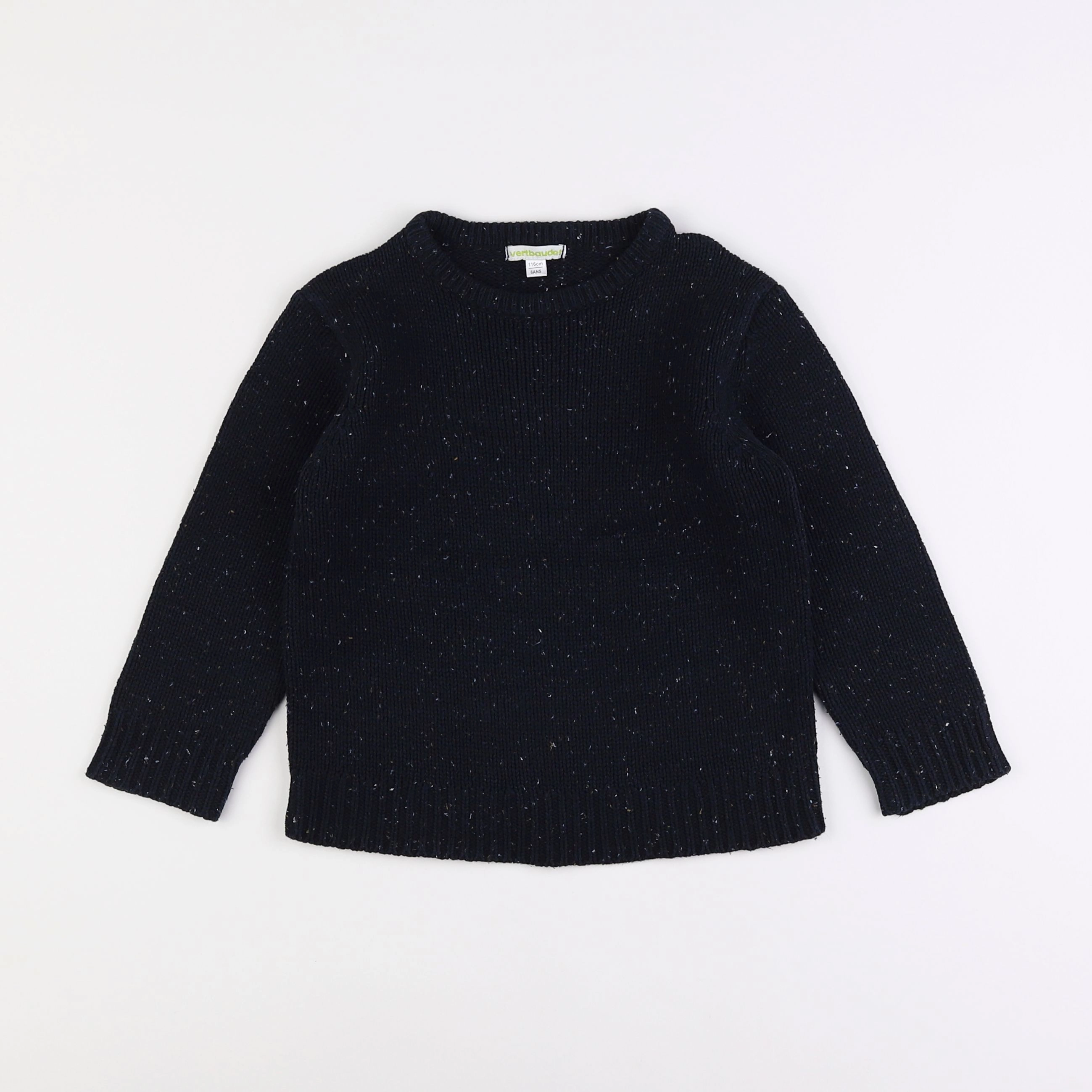 Vertbaudet - pull bleu - 6 ans