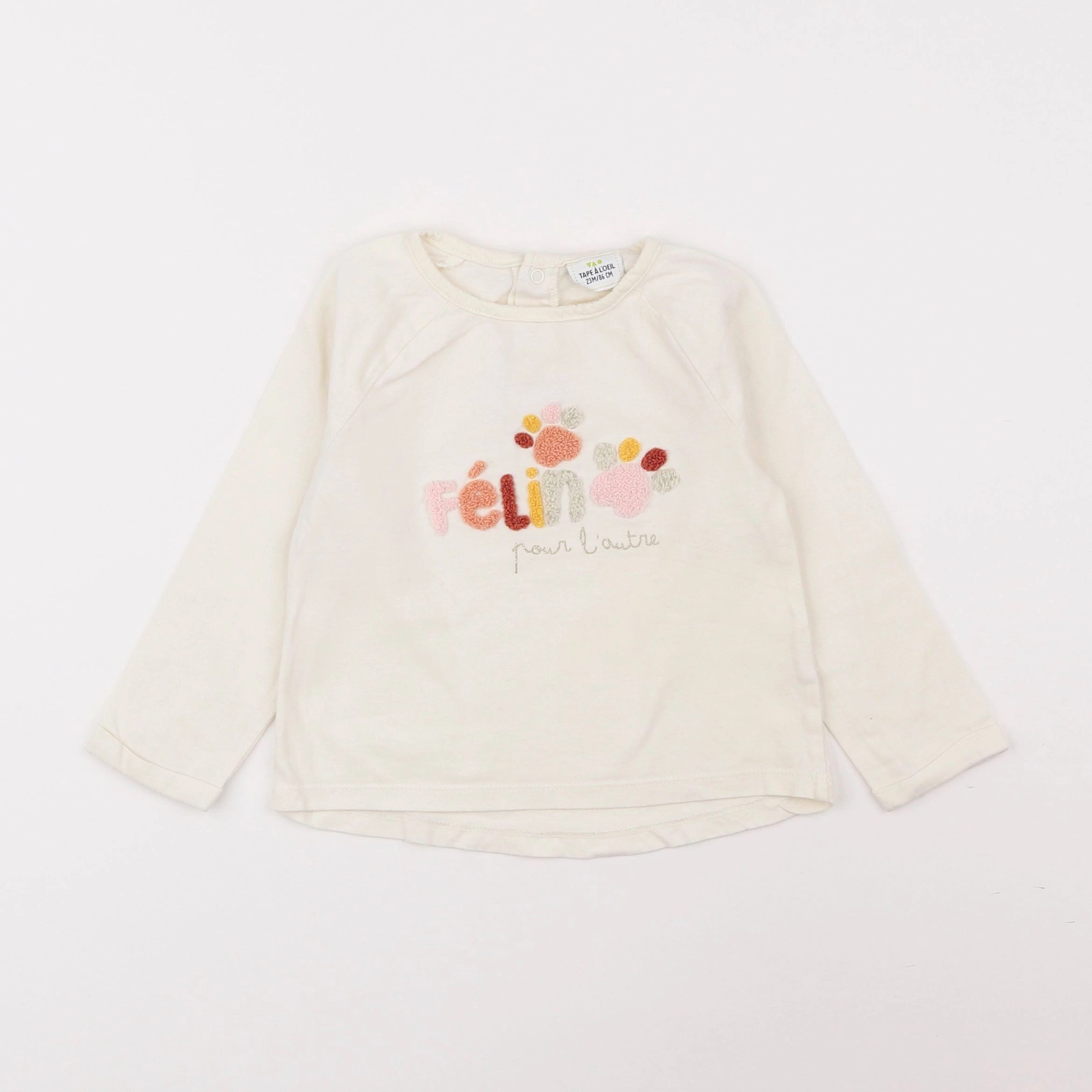 Tape à l'oeil - tee-shirt beige - 2 ans