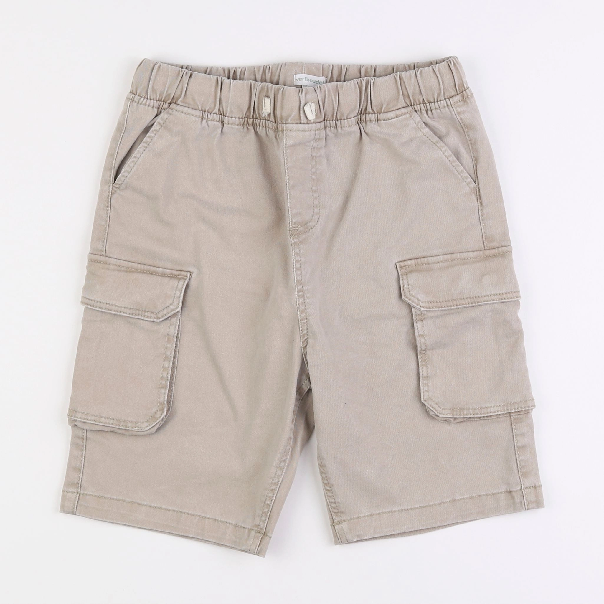 Vertbaudet - short beige - 12 ans