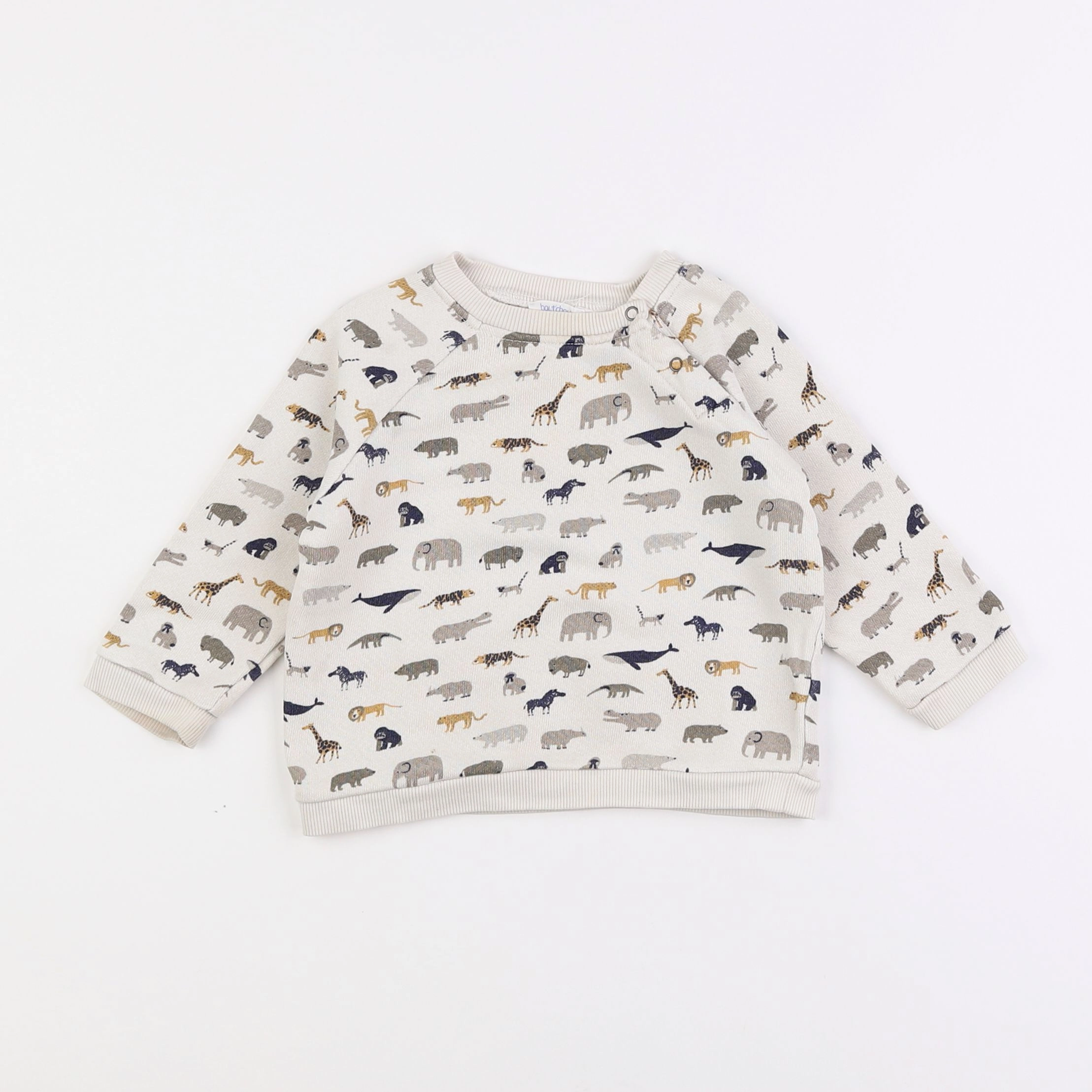 Boutchou - sweat gris - 18 mois