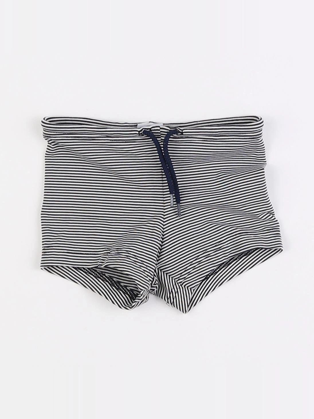 Petit Bateau - maillot de bain bleu, blanc - 18 mois