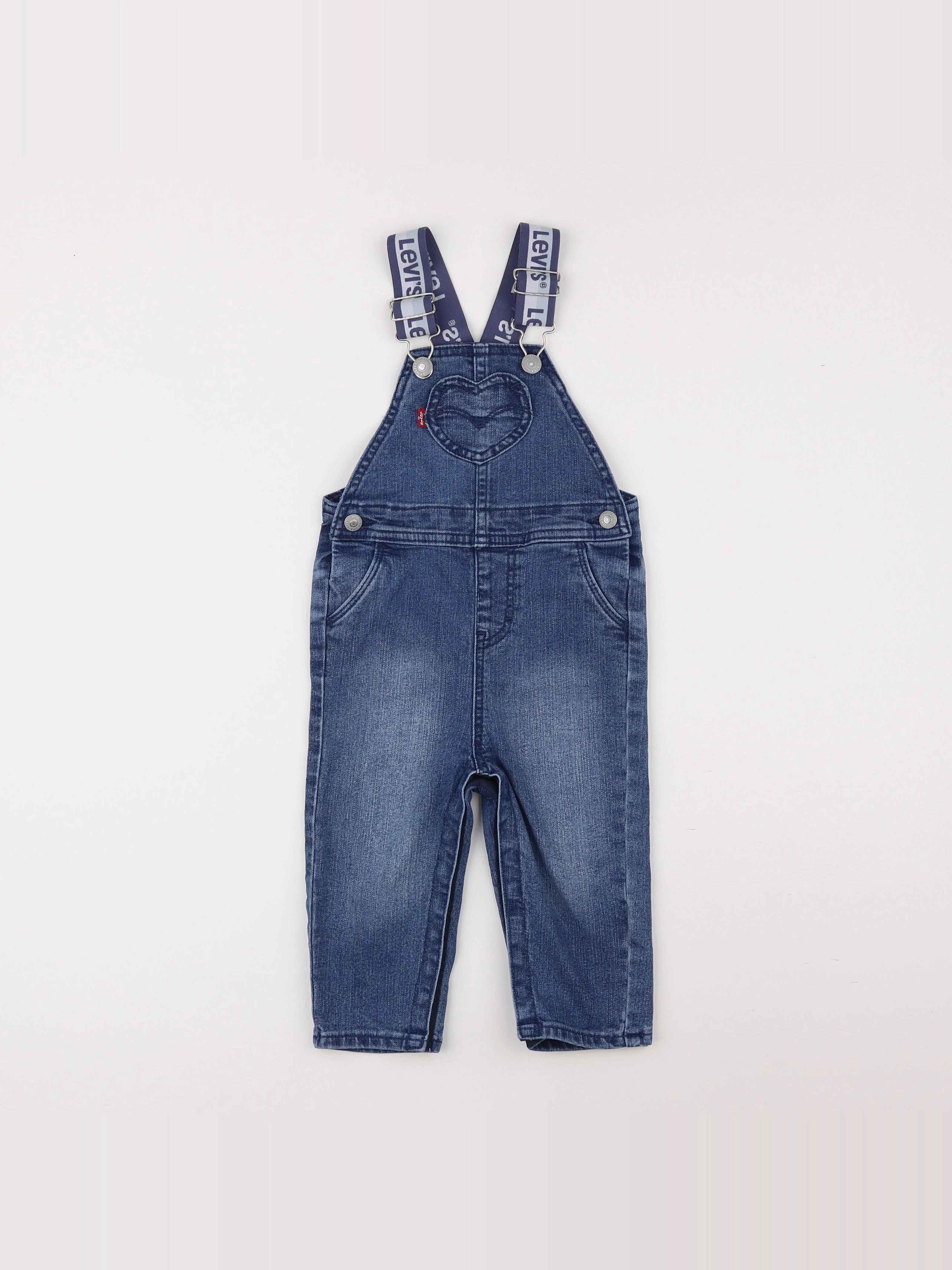 Levi's - salopette bleu - 2 ans