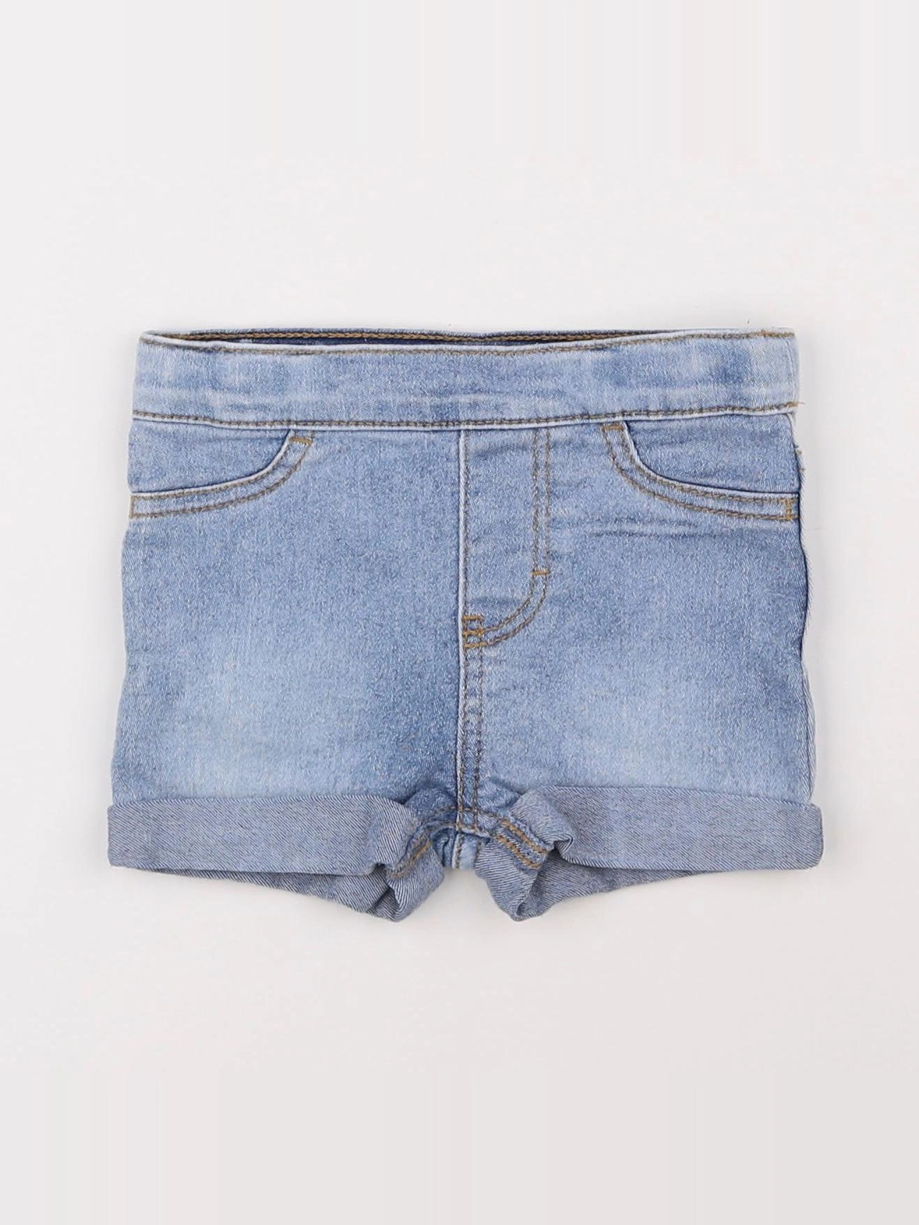 Levi's - short bleu - 18 mois
