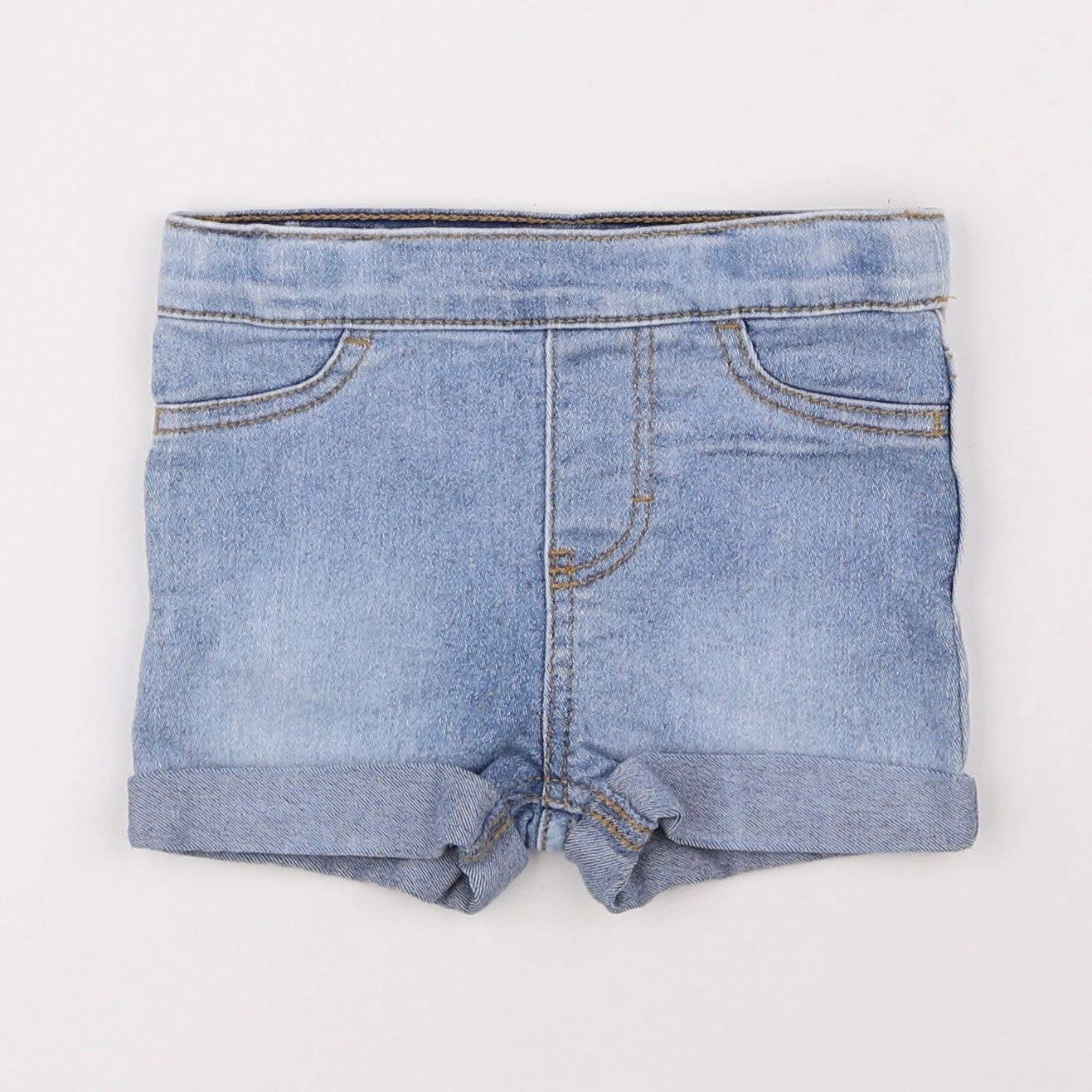 Levi's - short bleu - 18 mois