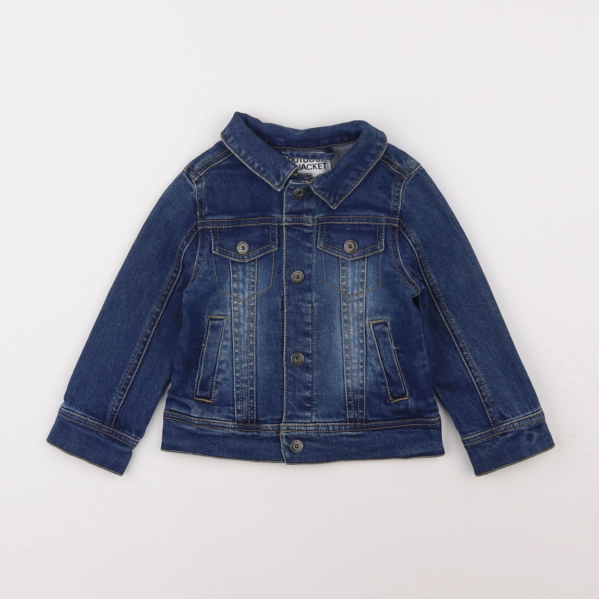 Vertbaudet - veste bleu - 2 ans