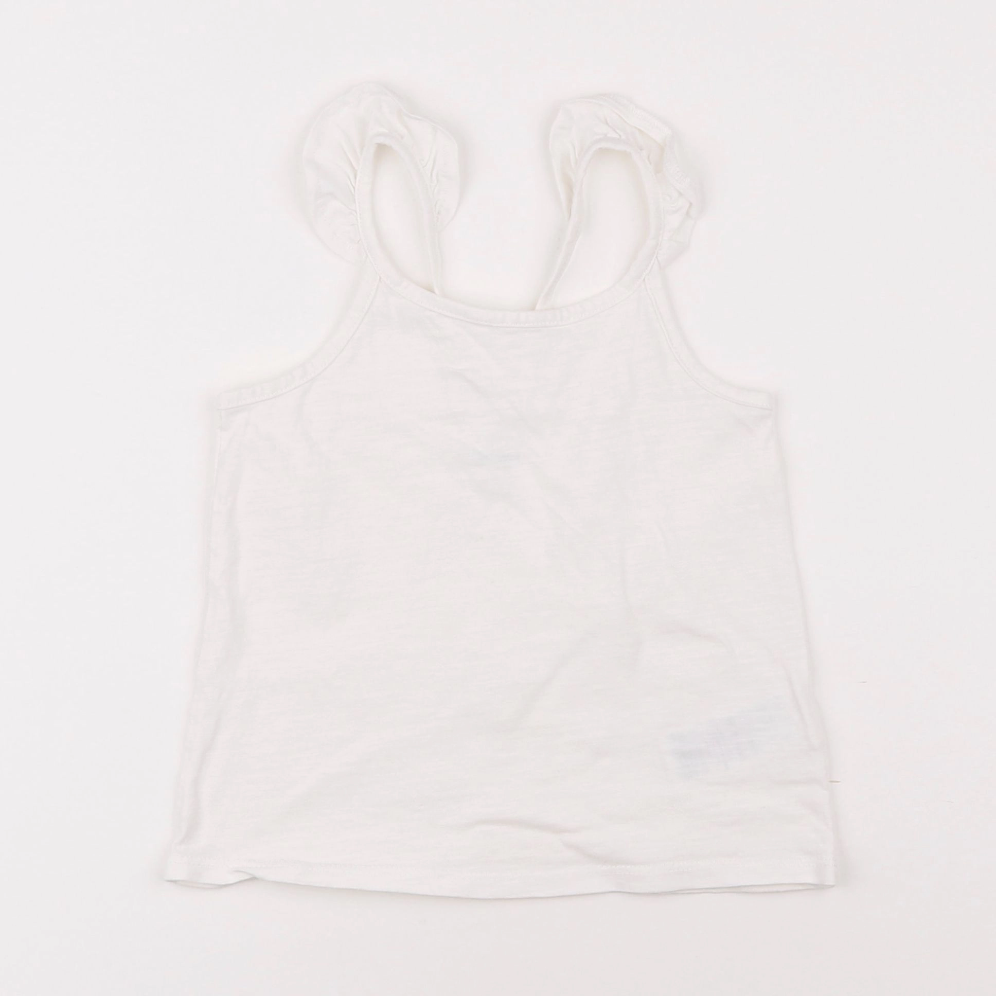Vertbaudet - débardeur blanc - 4 ans