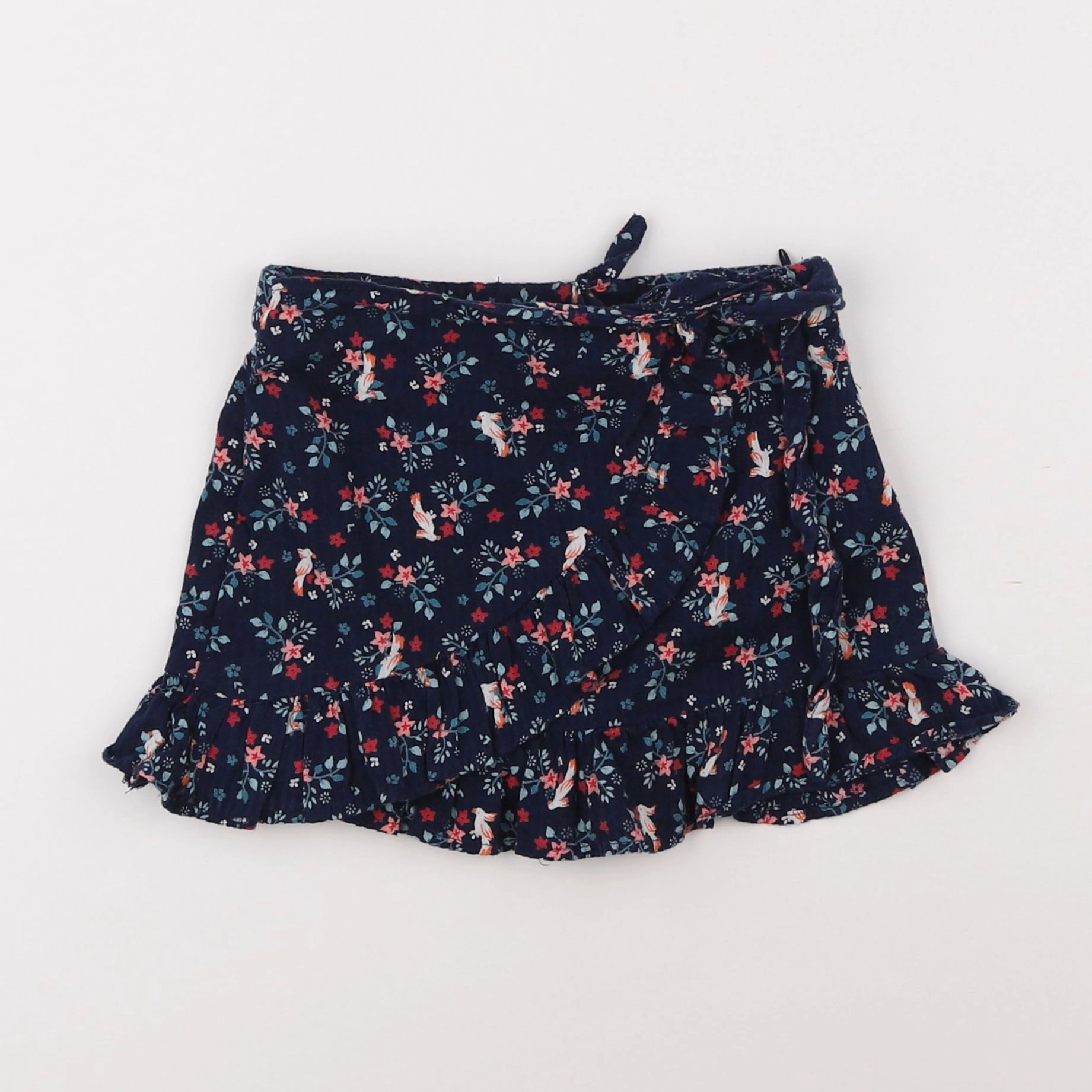 Vertbaudet - jupe bleu - 3 ans