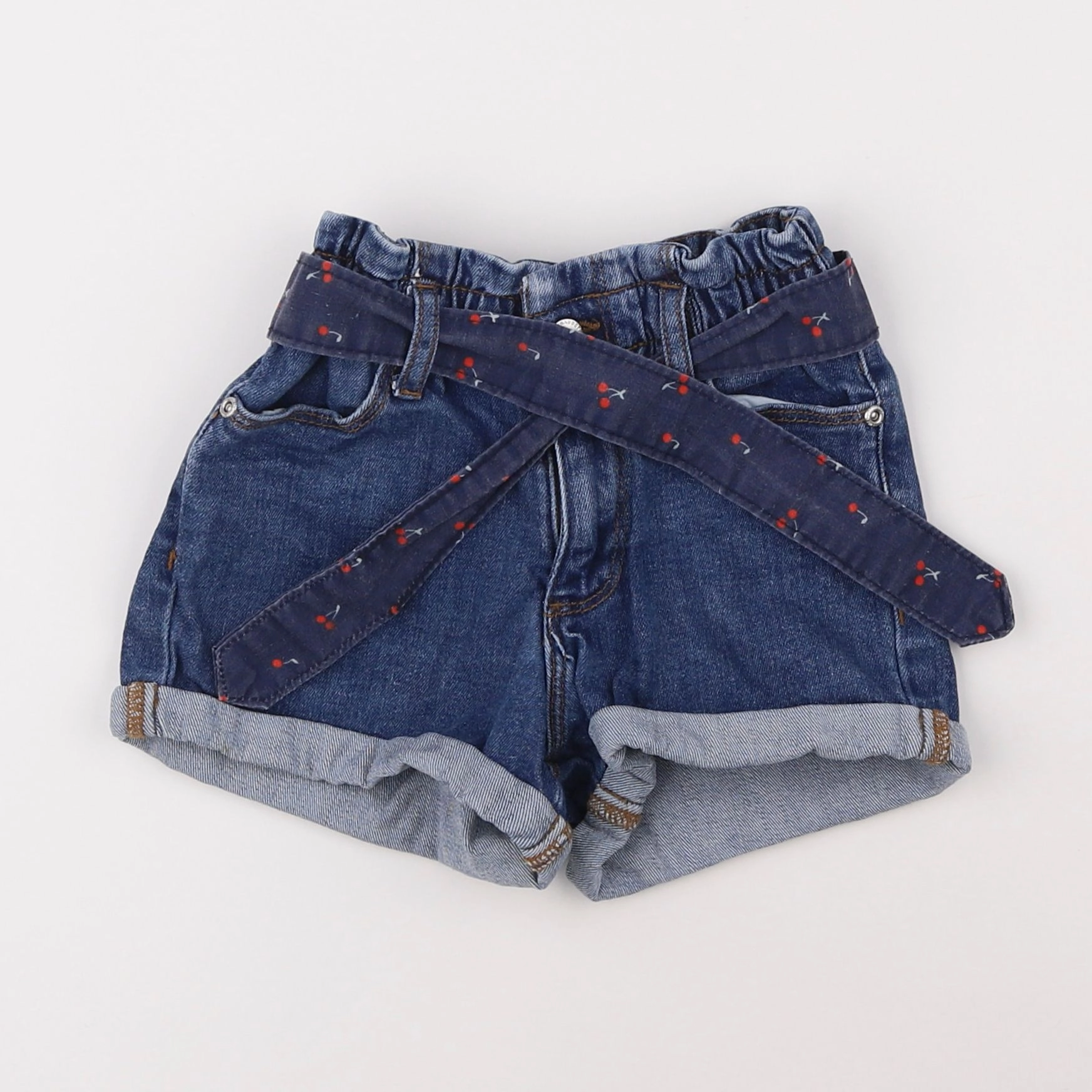 Vertbaudet - short bleu - 4 ans