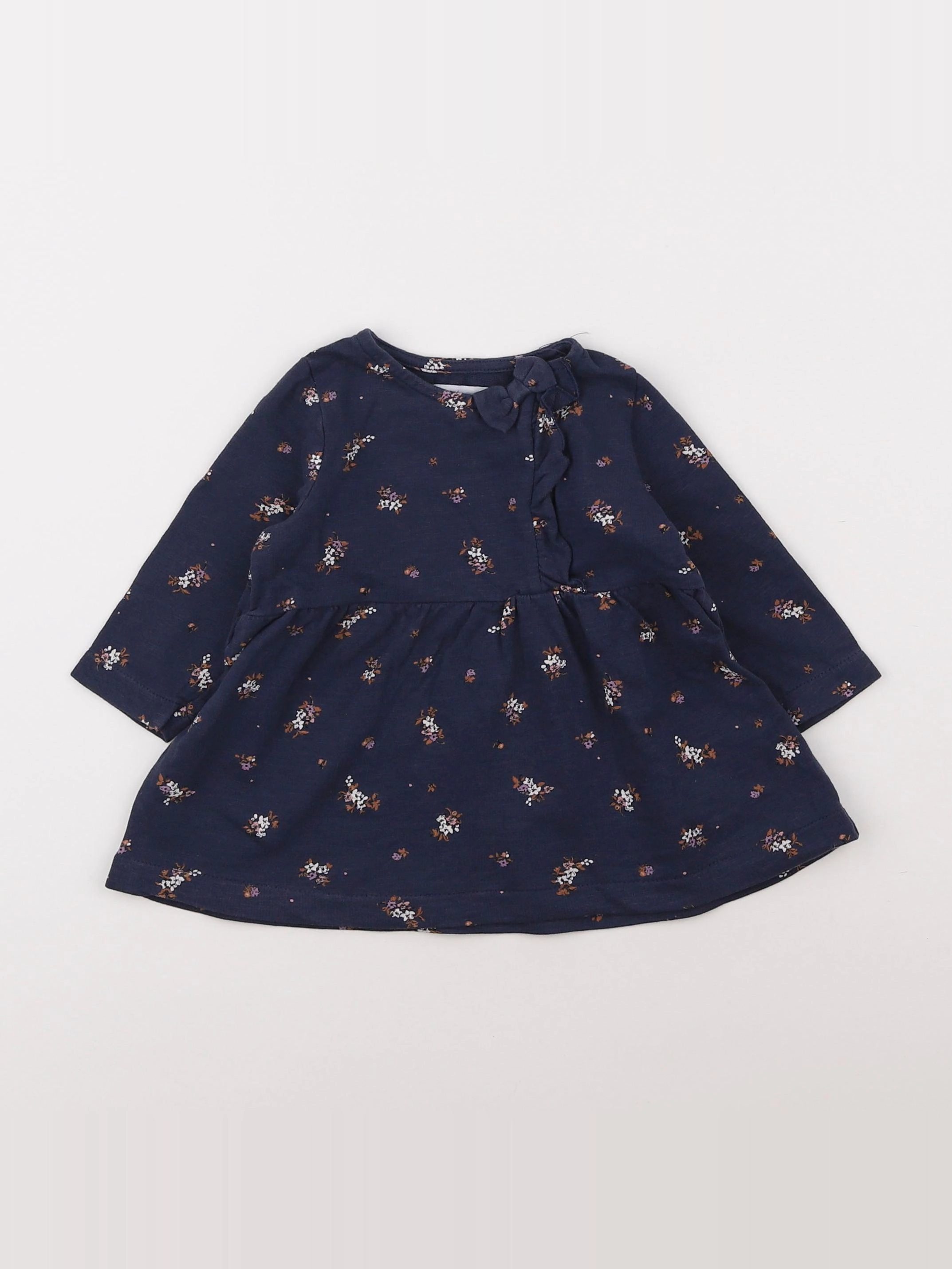 Vertbaudet - robe bleu - 6 mois