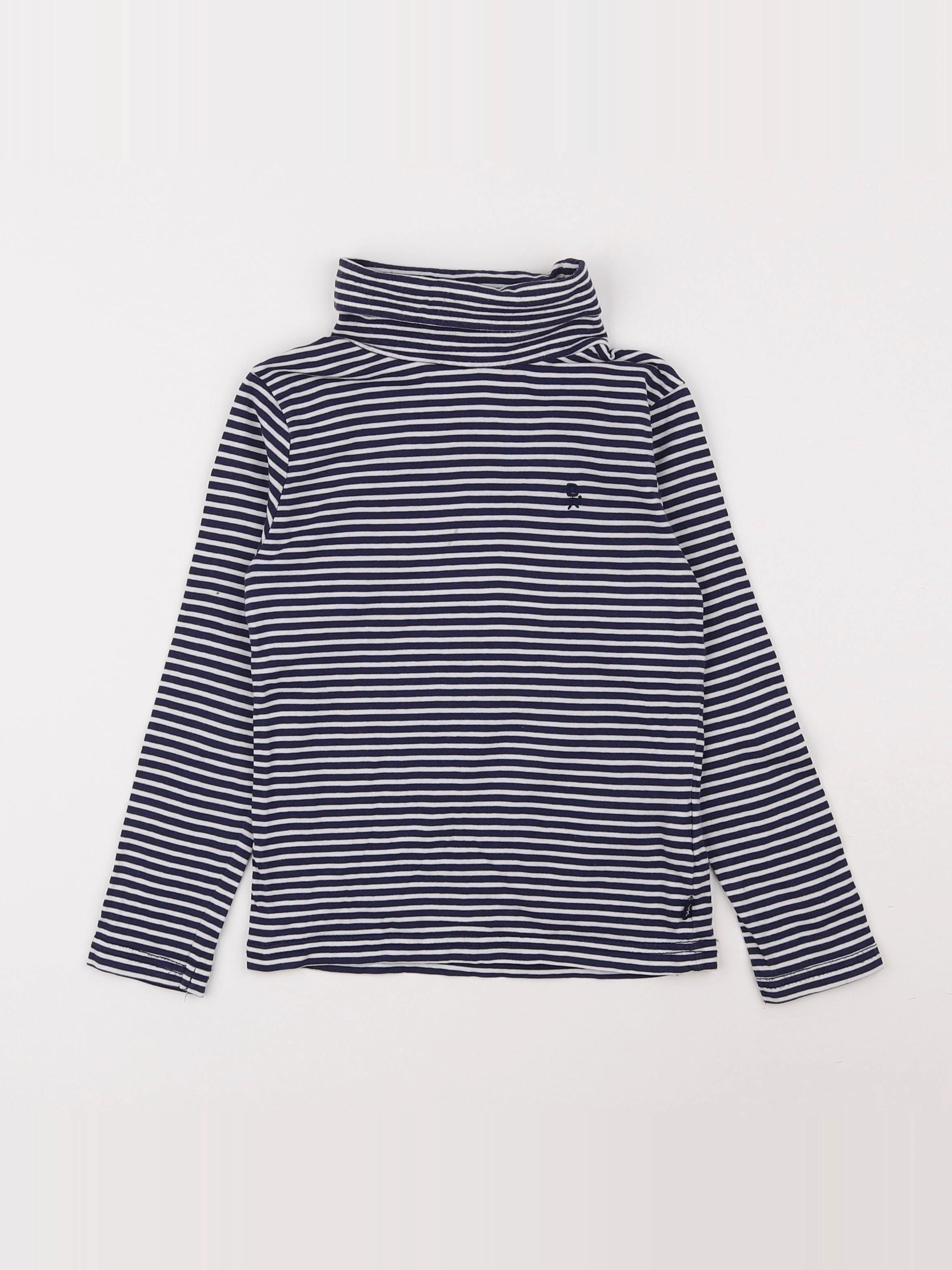 Okaidi - sous-pull bleu - 5 ans