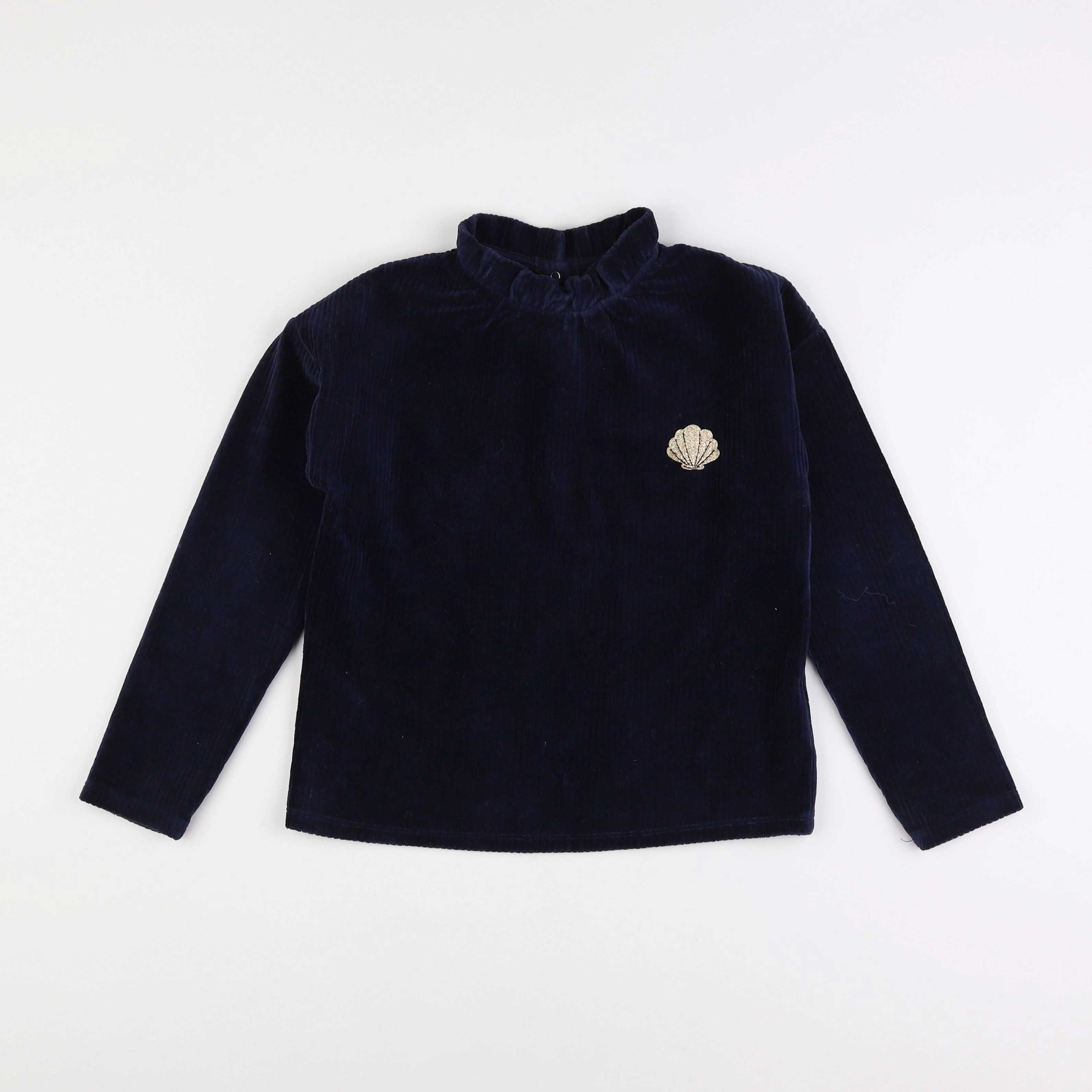 Vertbaudet - sweat bleu - 10 ans