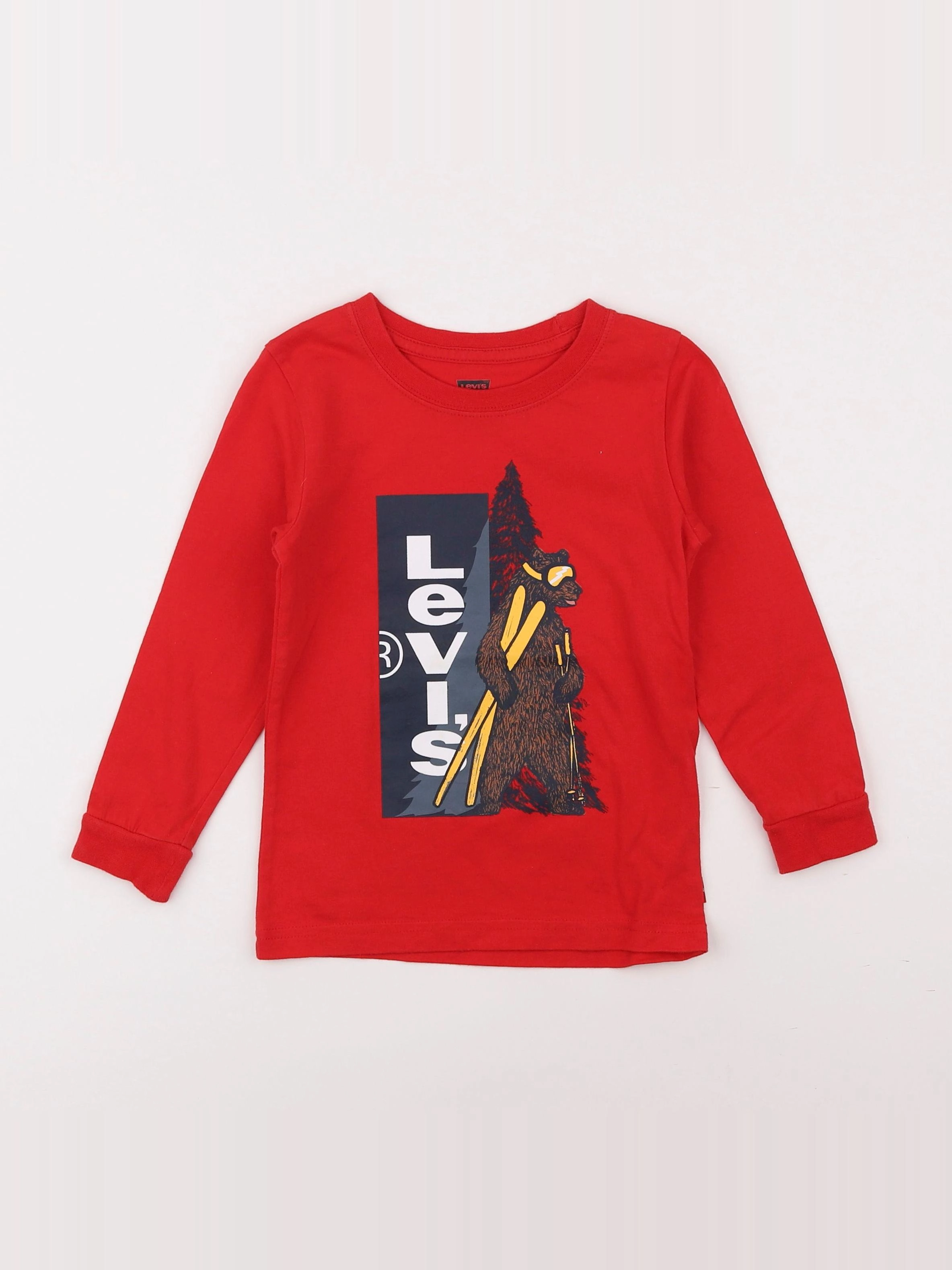 Levi's - tee-shirt rouge - 3 ans