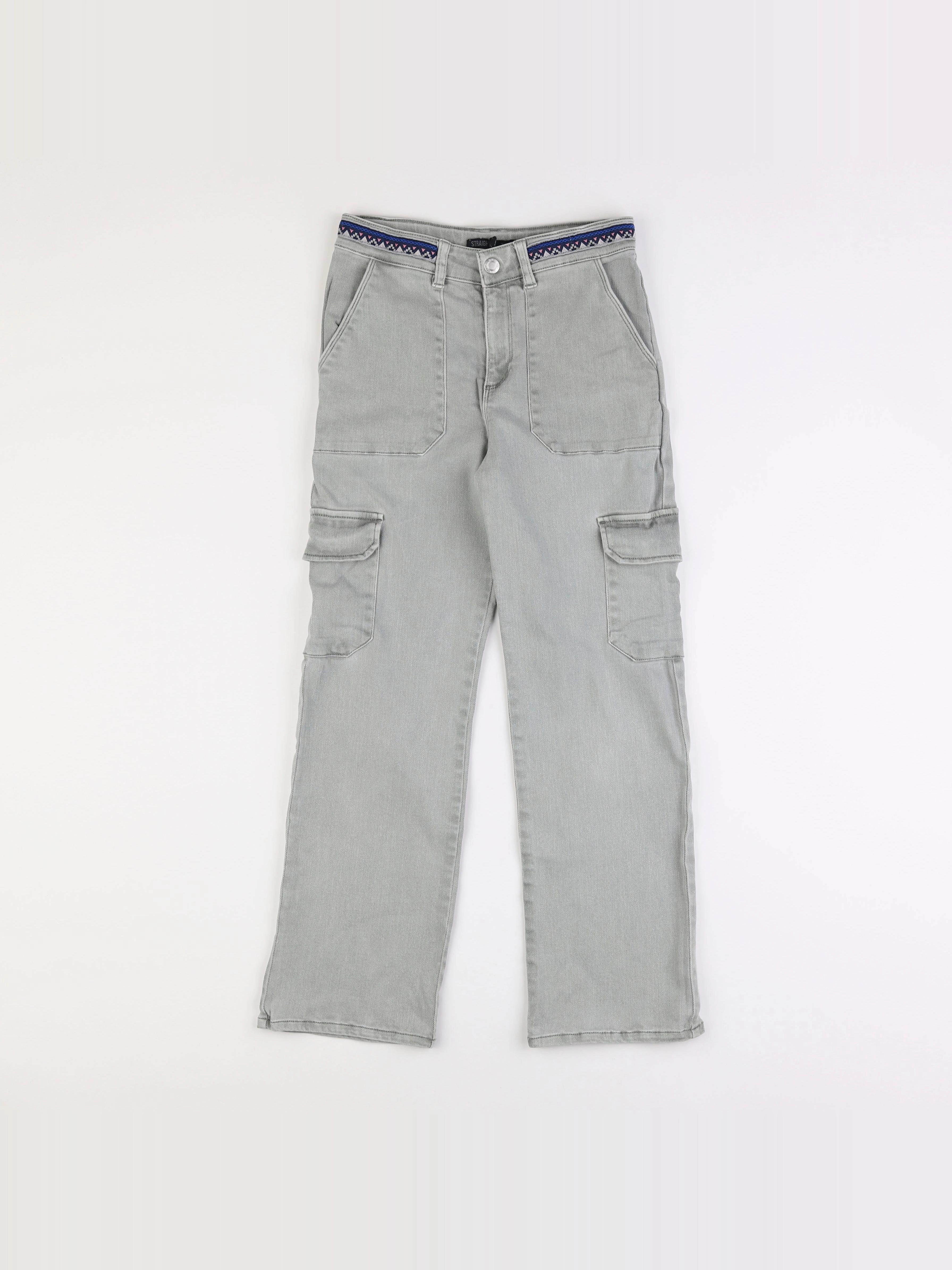 IKKS - jean vert - 10 ans