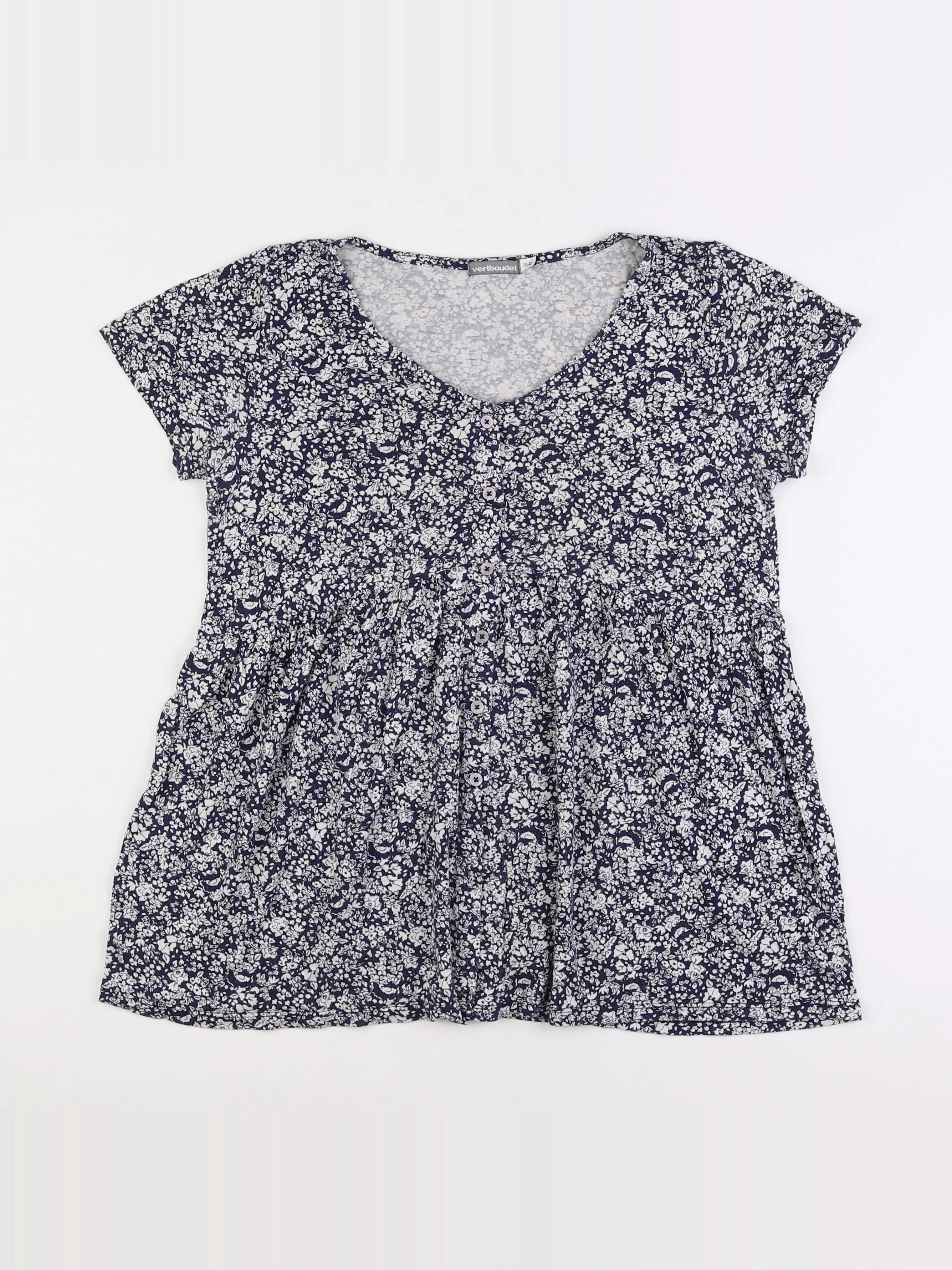 Vertbaudet - blouse grossesse bleu - 38 à 40