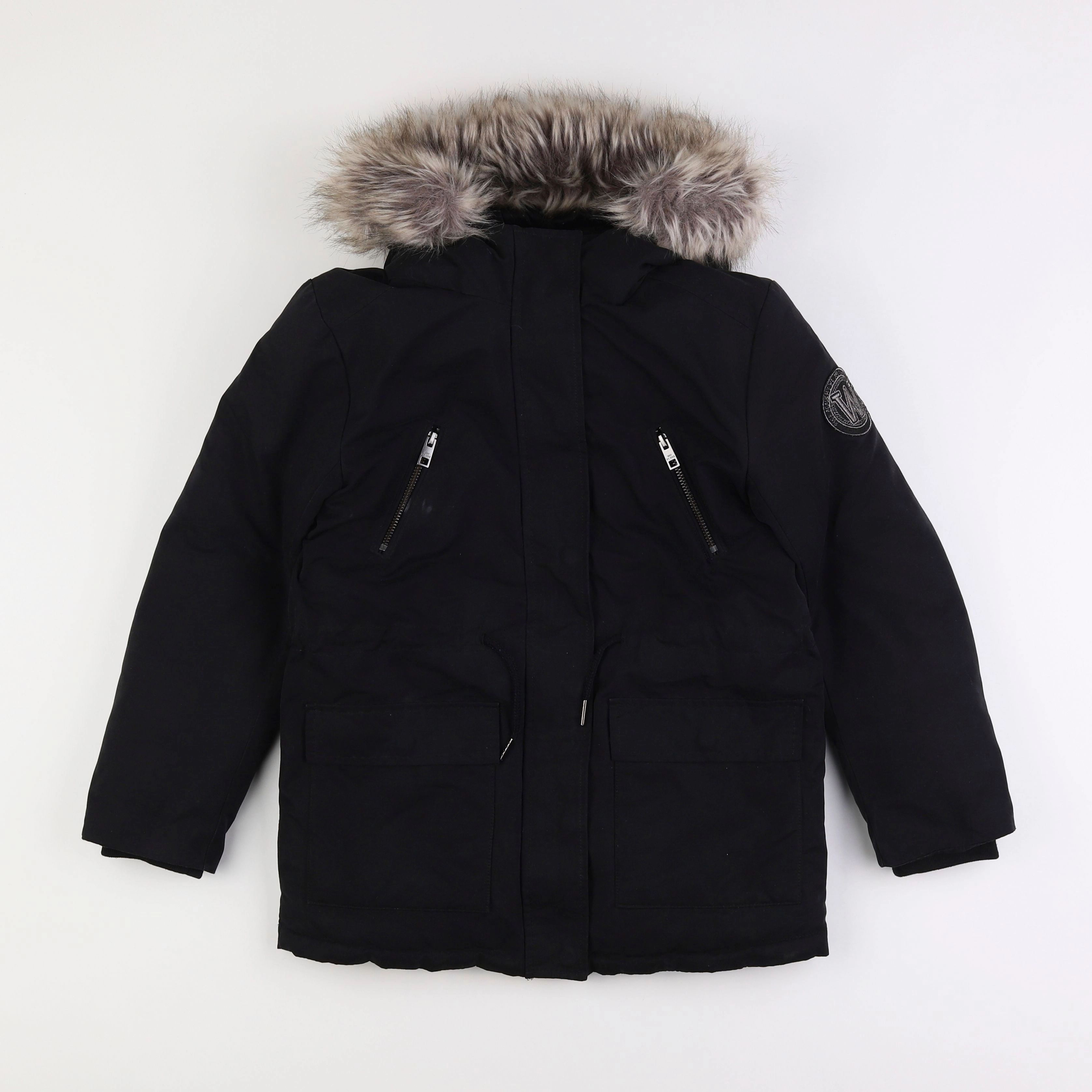 IKKS - parka réversible noir - 10 ans