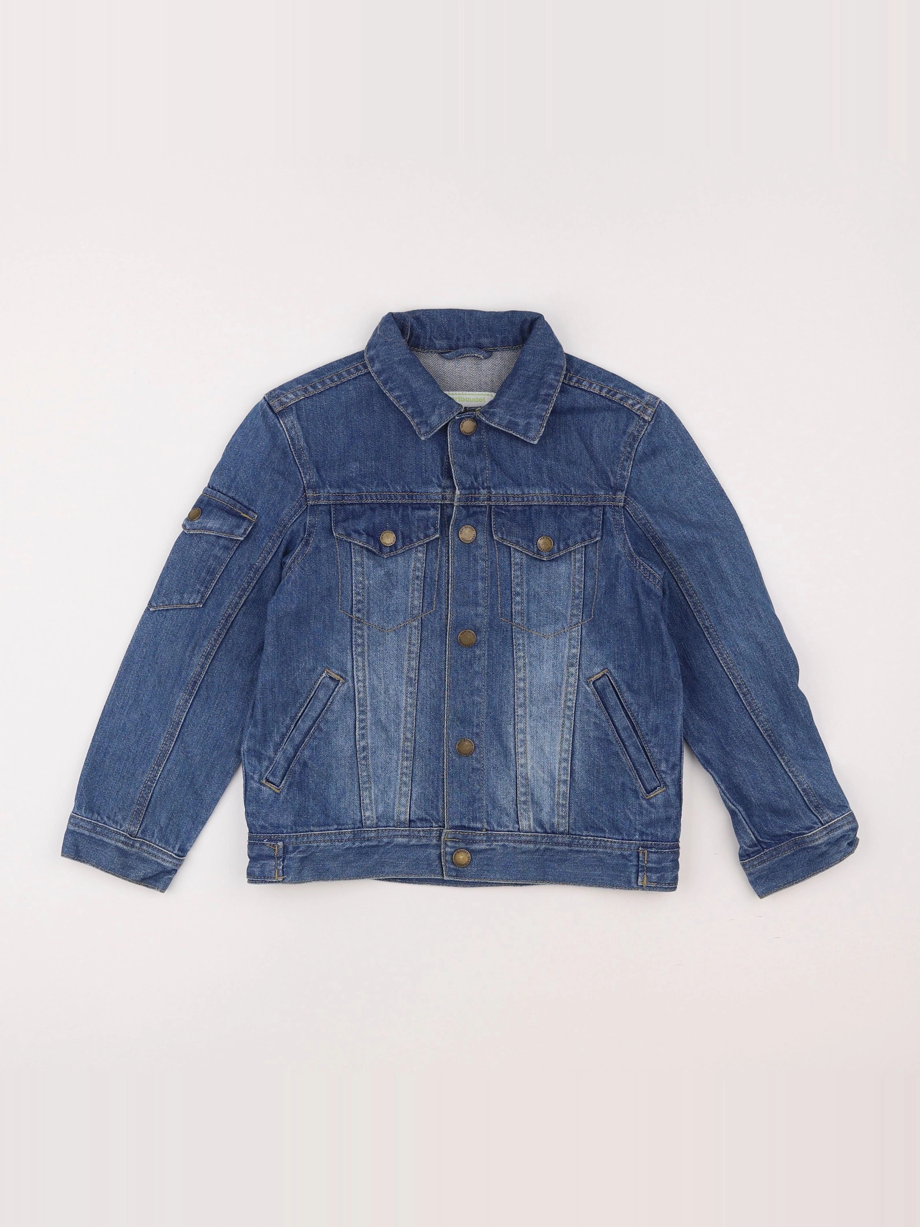 Vertbaudet - veste bleu - 8 ans
