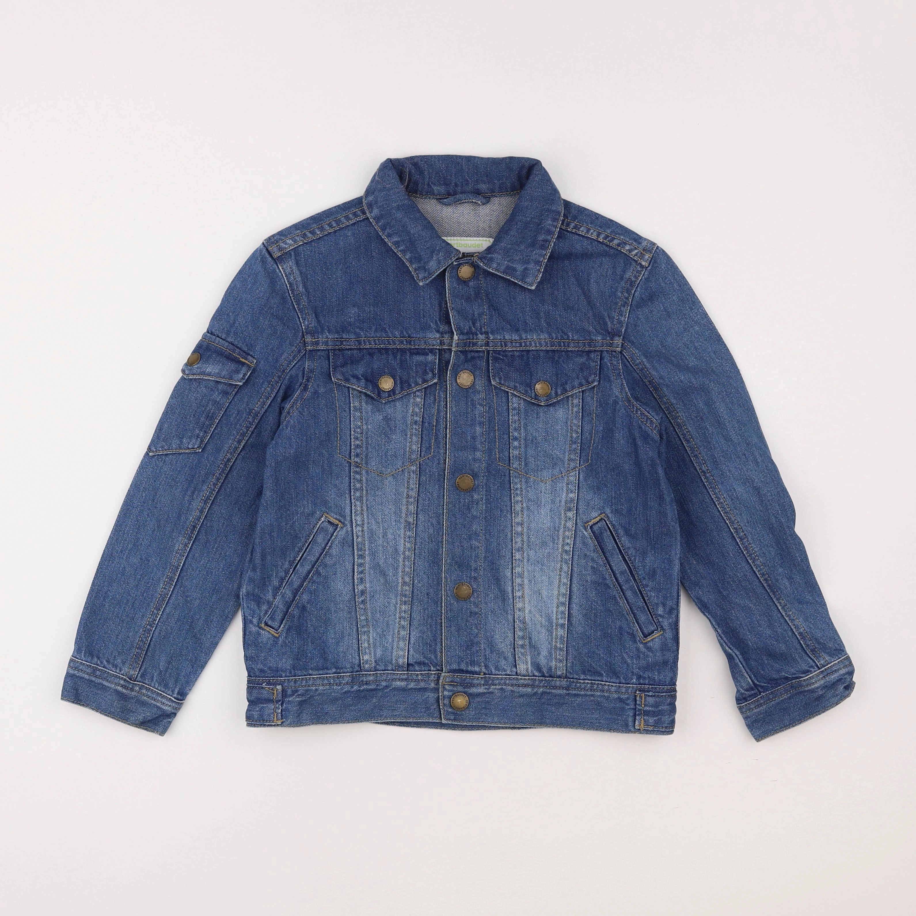 Vertbaudet - veste bleu - 8 ans
