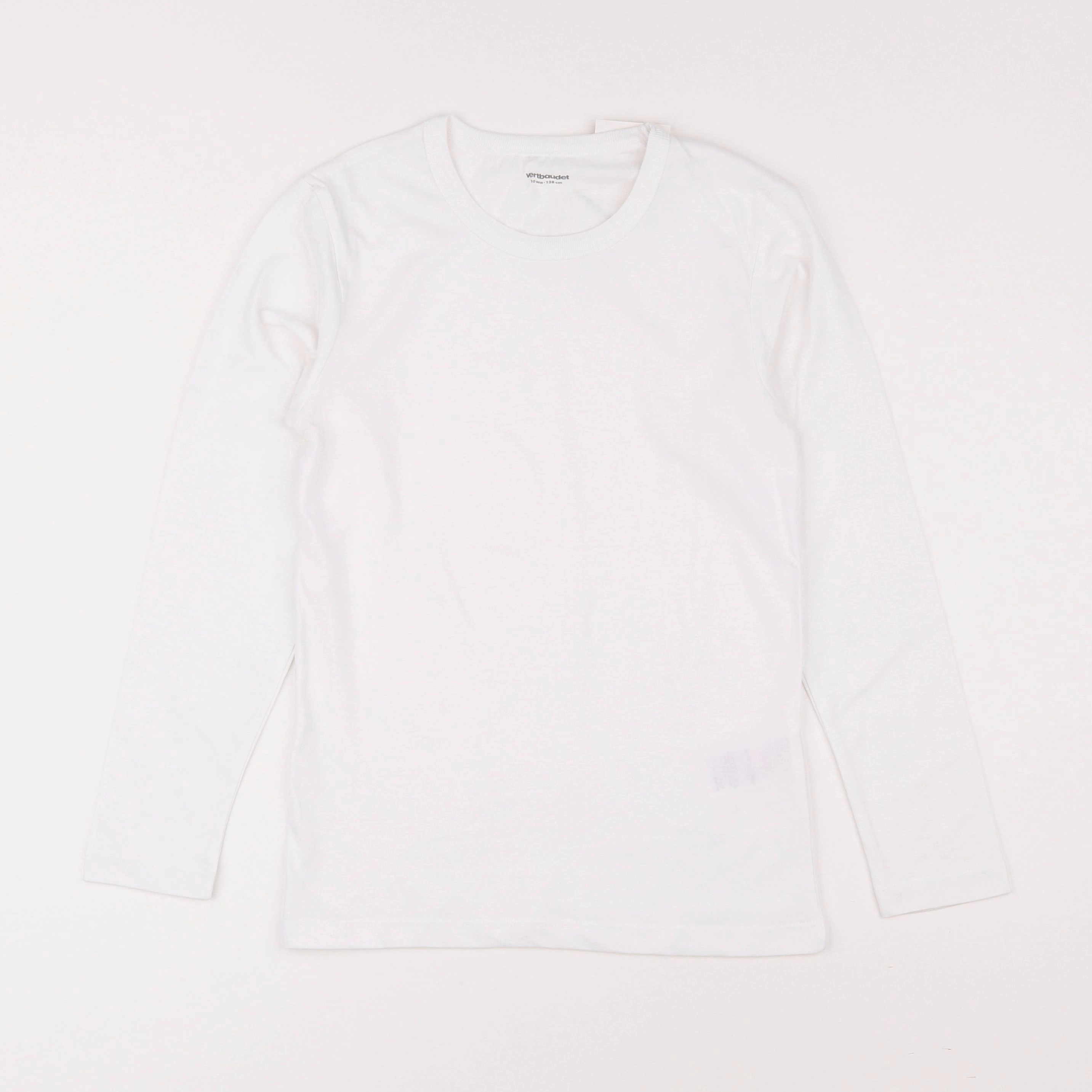 Vertbaudet - tee-shirt blanc - 10 ans
