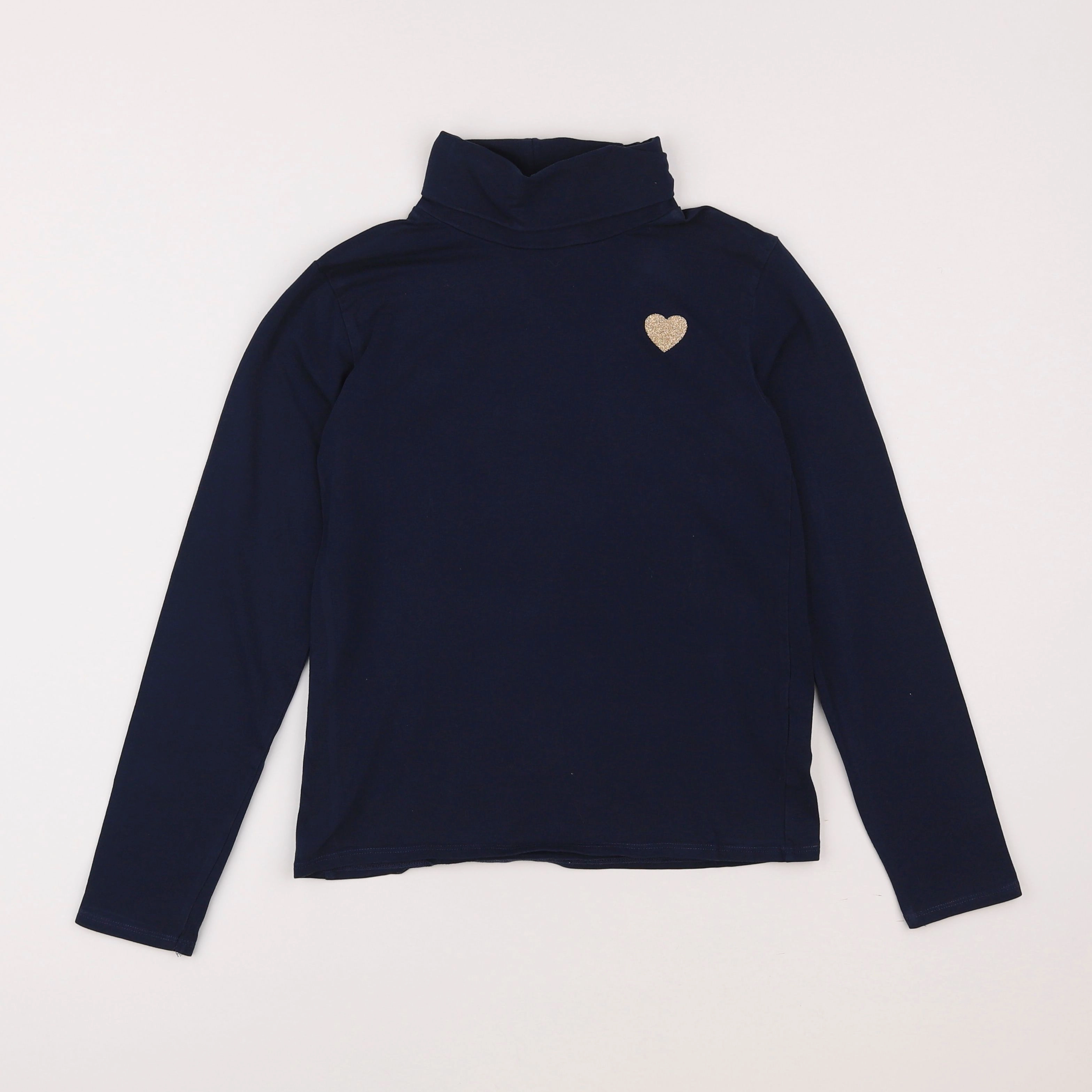 Vertbaudet - sous-pull bleu - 10 ans