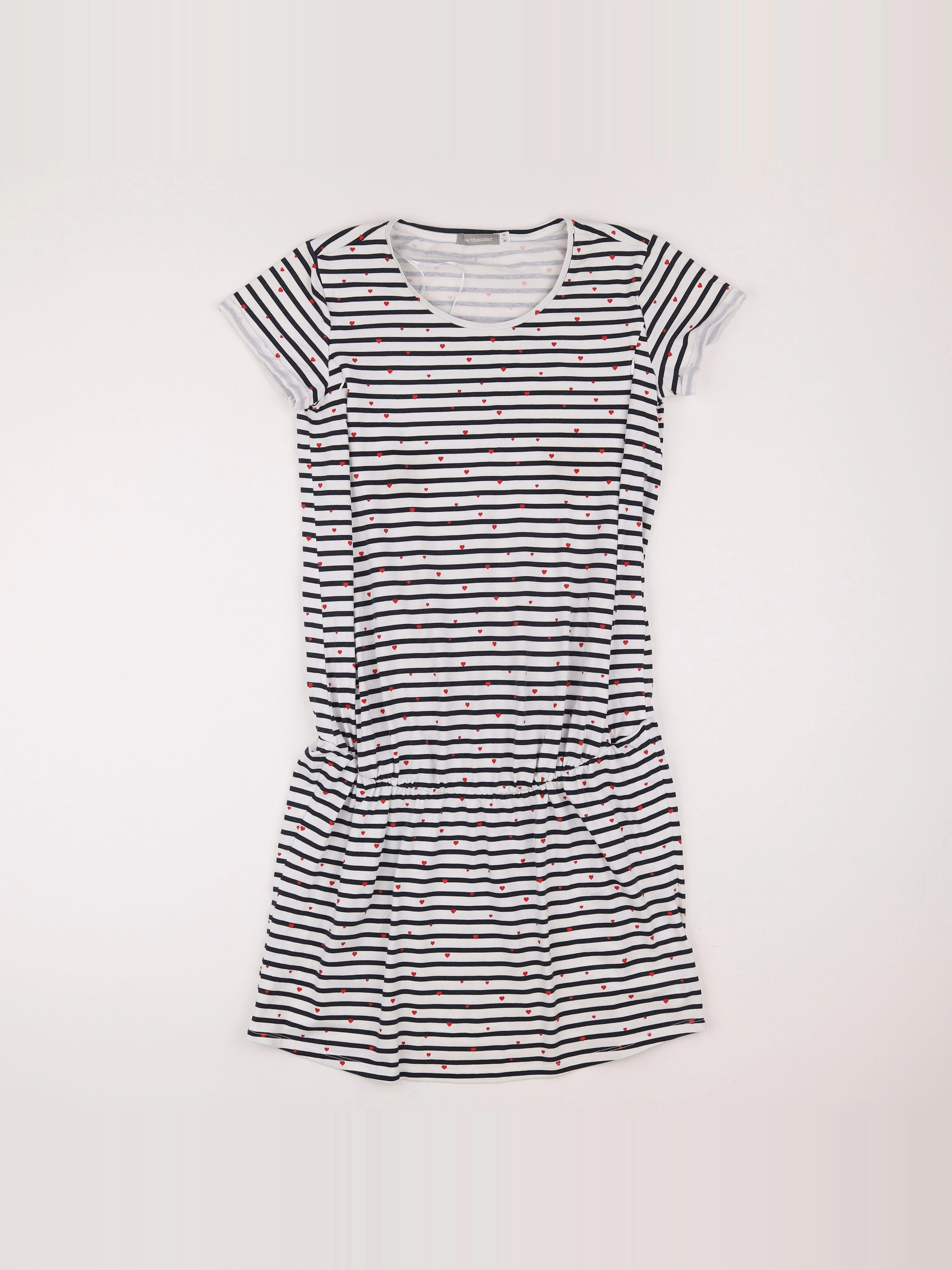 Vertbaudet - robe grossesse blanc - 34 à 36