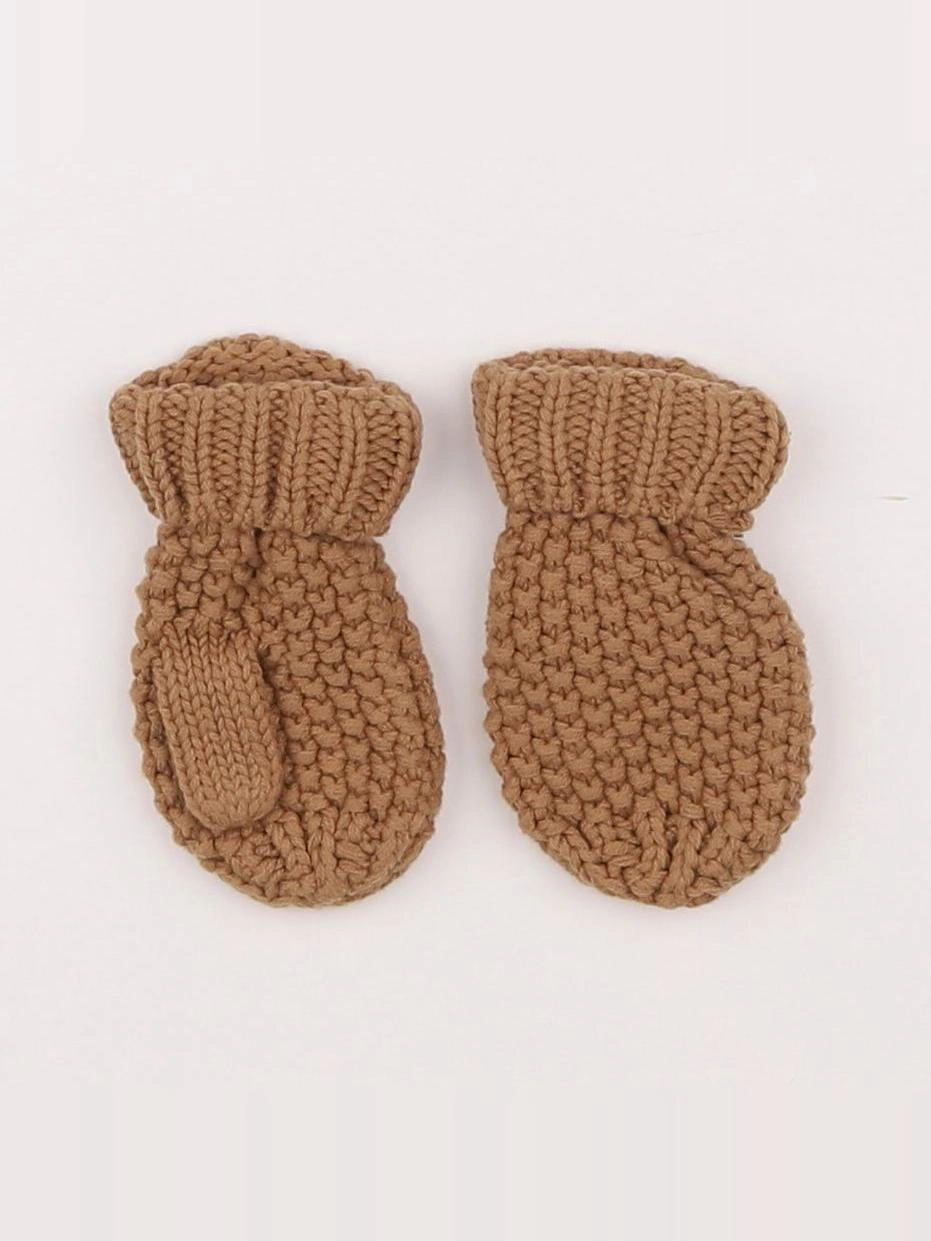 Vertbaudet - moufles marron - 2/3 ans