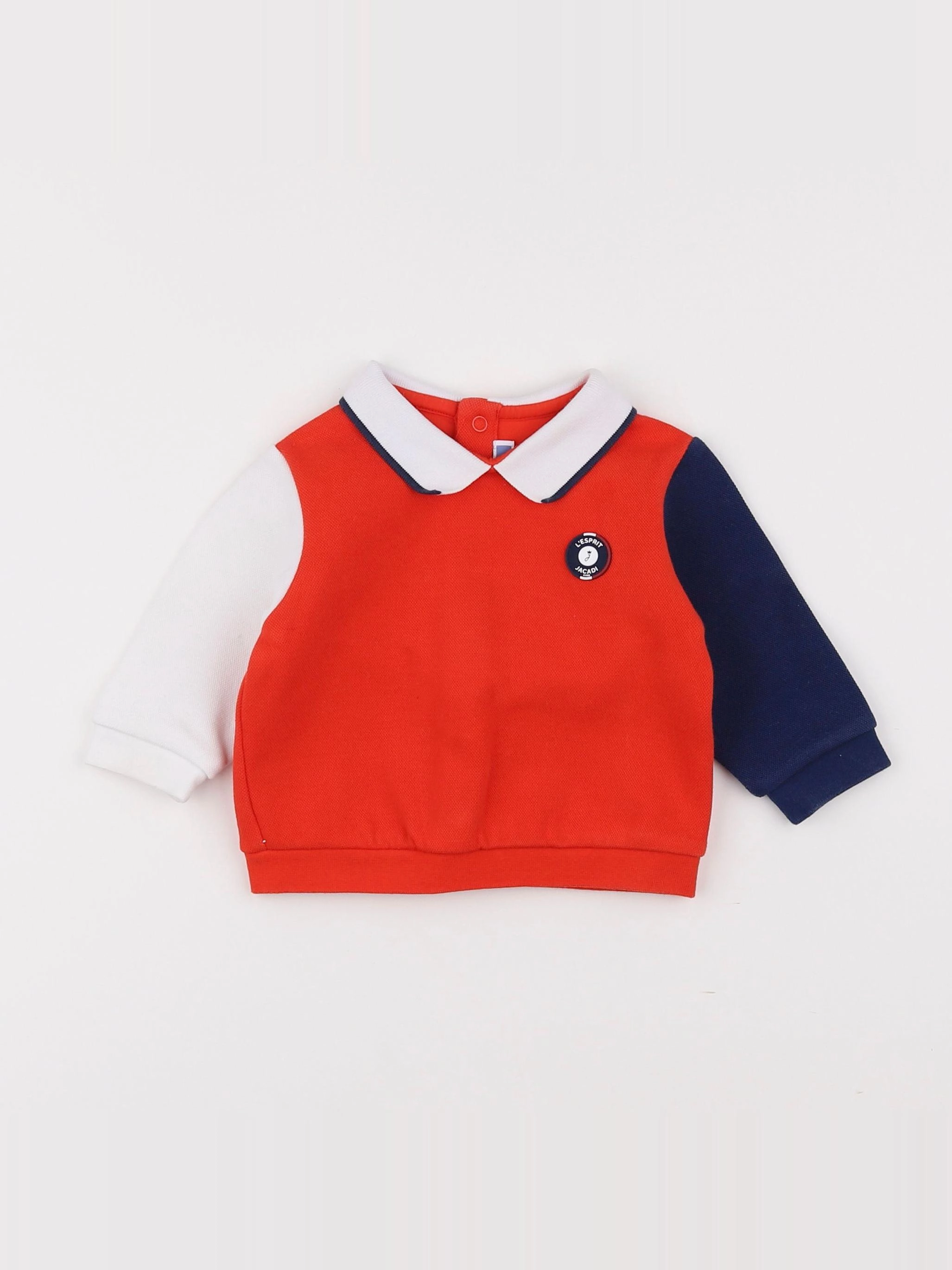 Jacadi - sweat multicolore - 6 mois