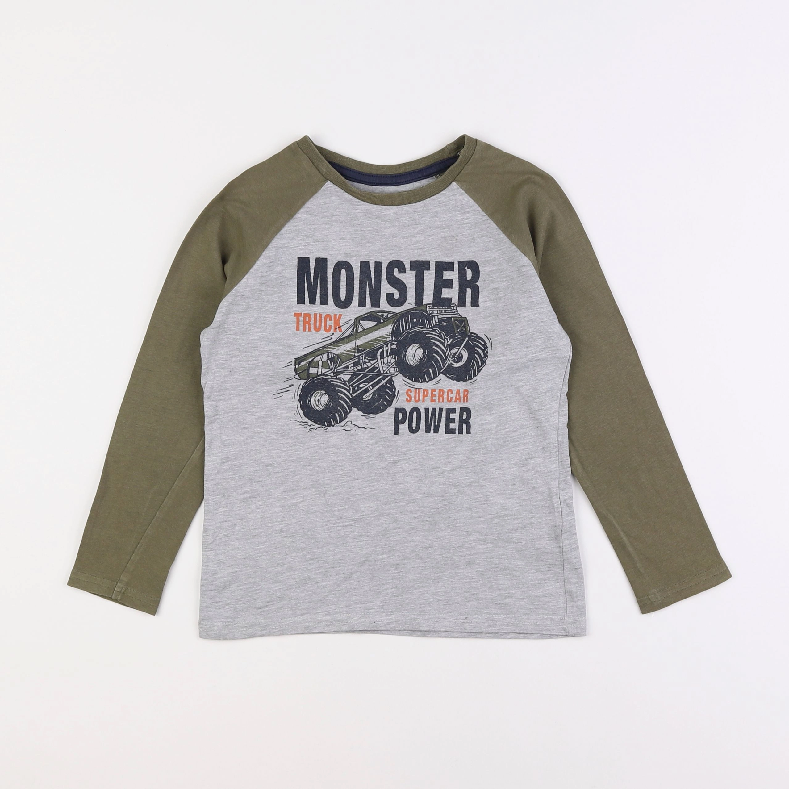 Vertbaudet - tee-shirt gris - 6 ans